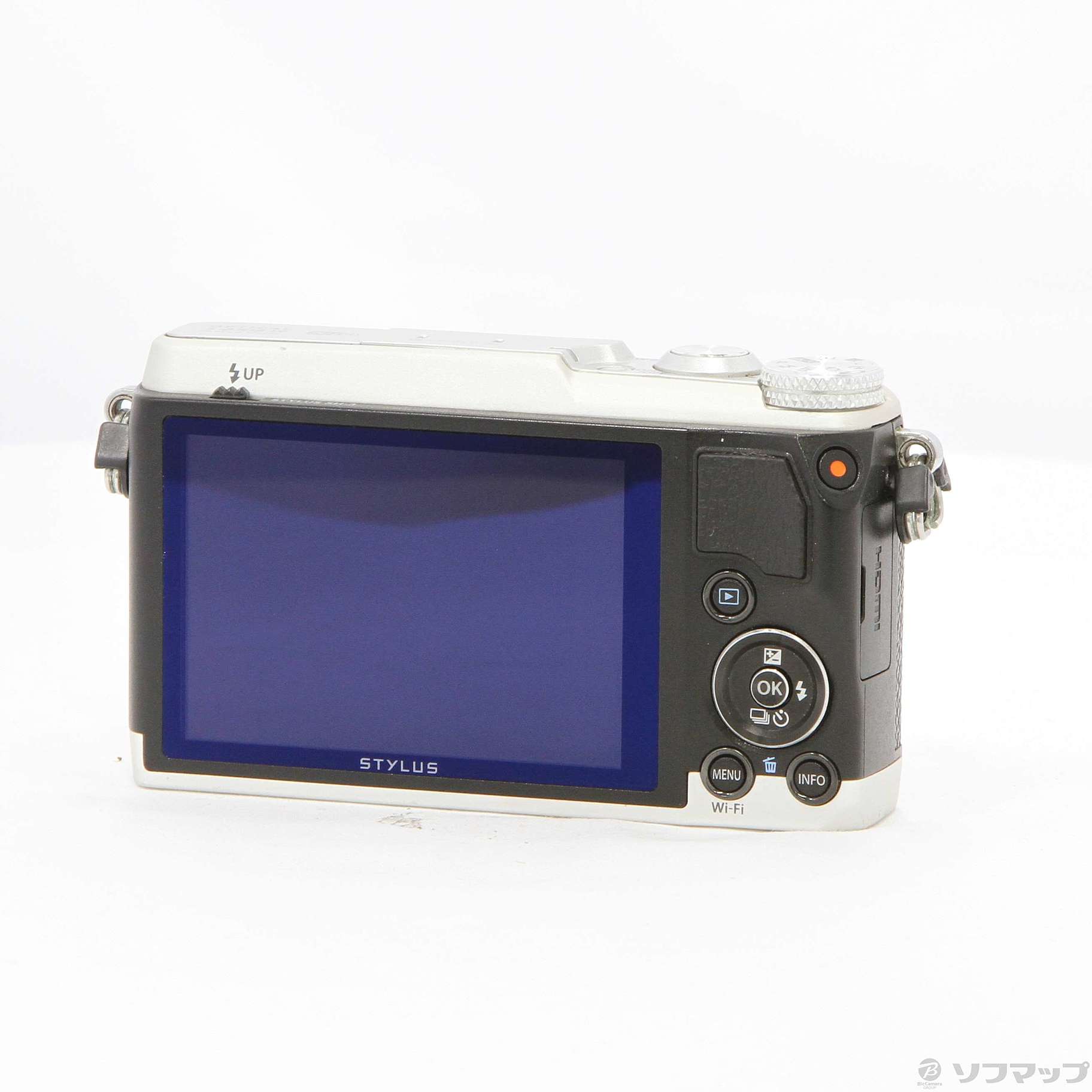 中古】OLYMPUS STYLUS SH-3 SLV (1600万画素／24倍／シルバー) ◇07/14