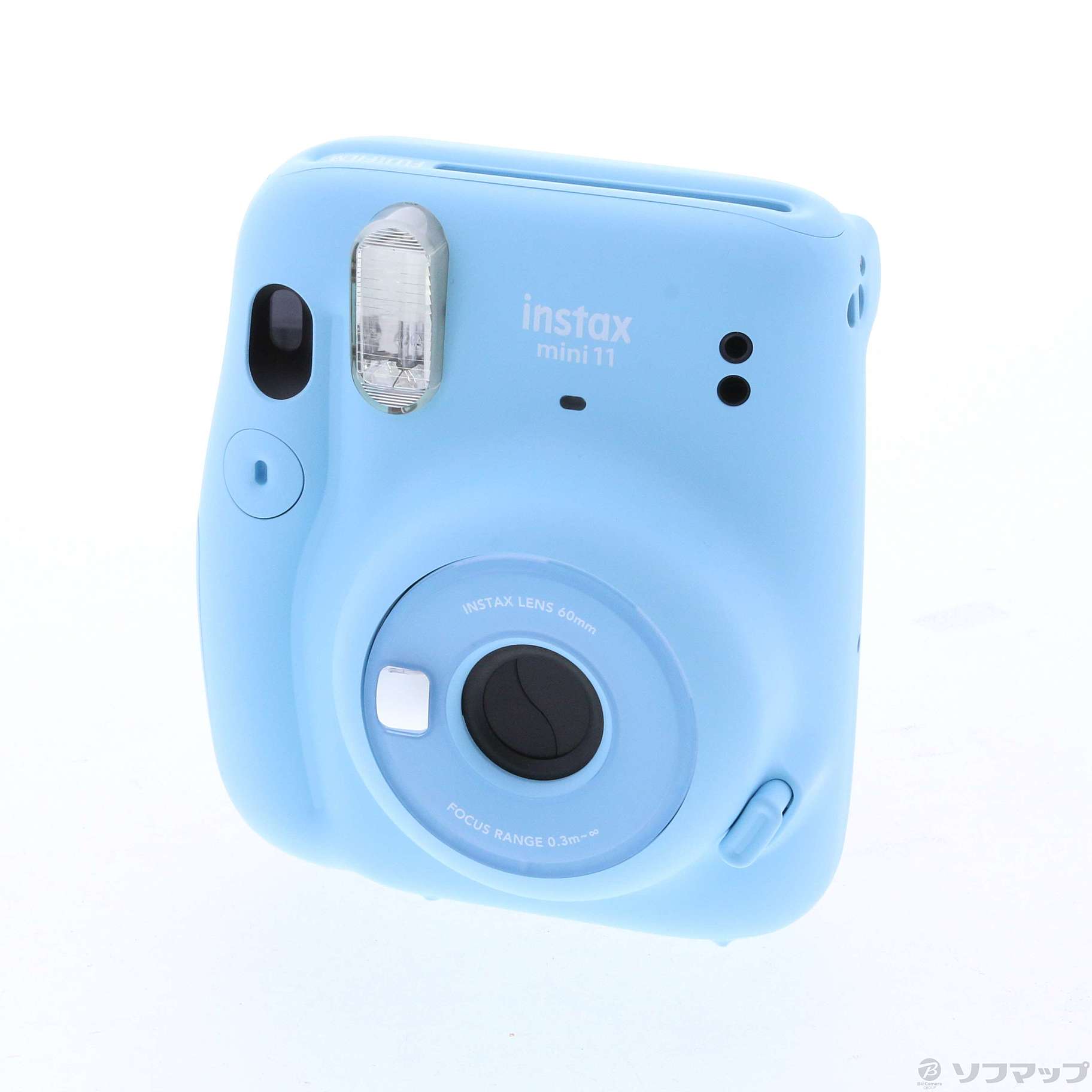 中古】インスタントカメラ チェキ instax mini 11 スカイブルー