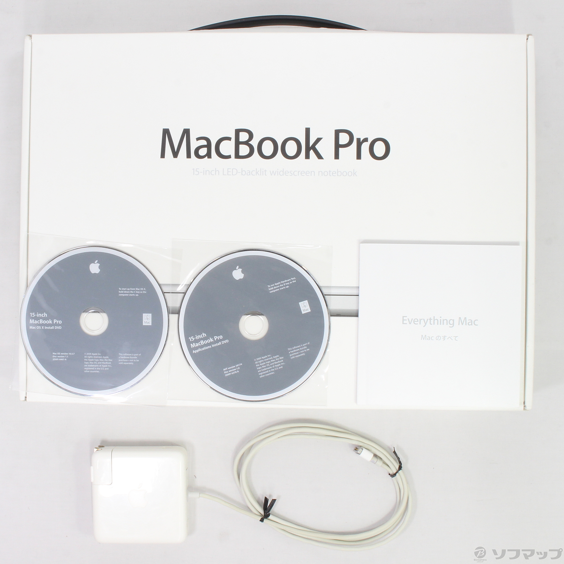 中古】MacBook Pro 15-inch Mid 2009 MB986J／A(BTO) 3.06GHz 8GB