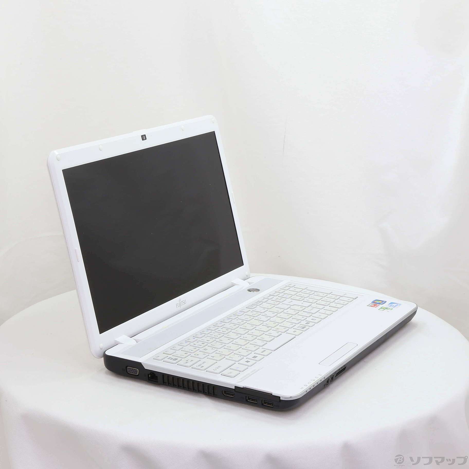 中古】格安安心パソコン LIFEBOOK AH42／D FMVA42DW アーバンホワイト