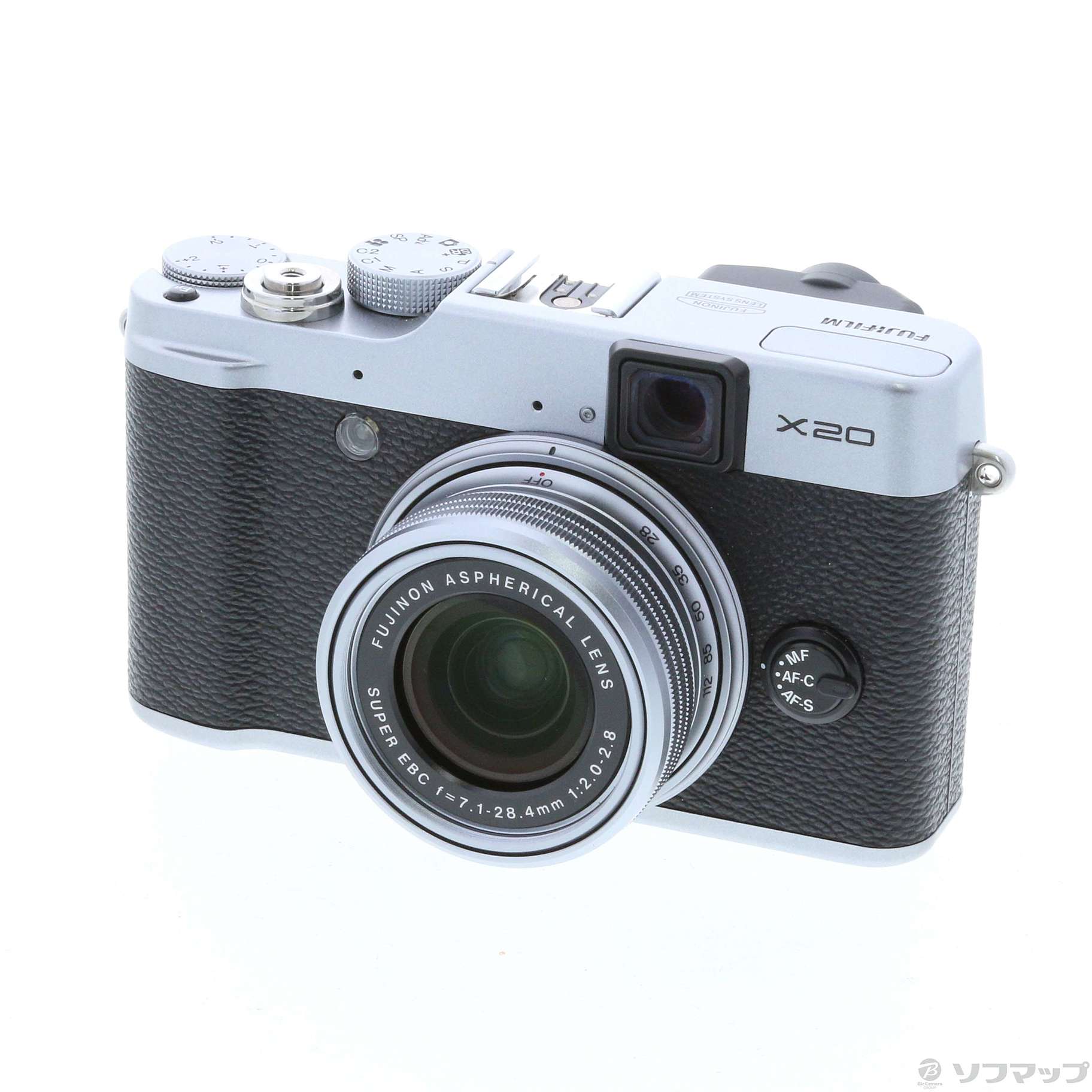 FUJIFILM X20 S(1200万画素／4倍／シルバー／SDXC)