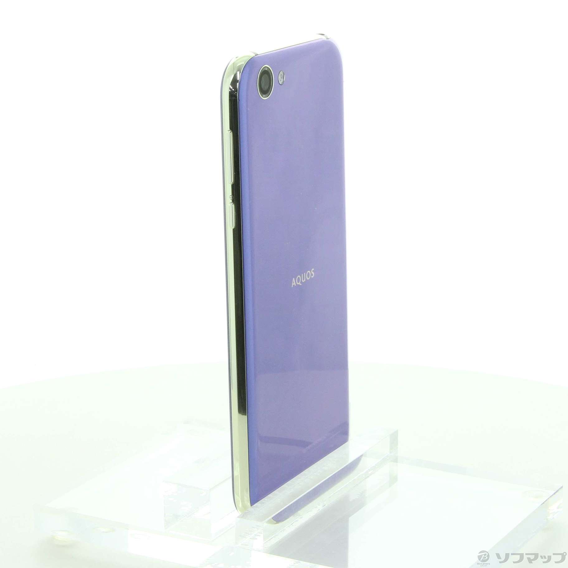 中古】AQUOS R 64GB クリスタルラベンダー SH-03J docomoロック