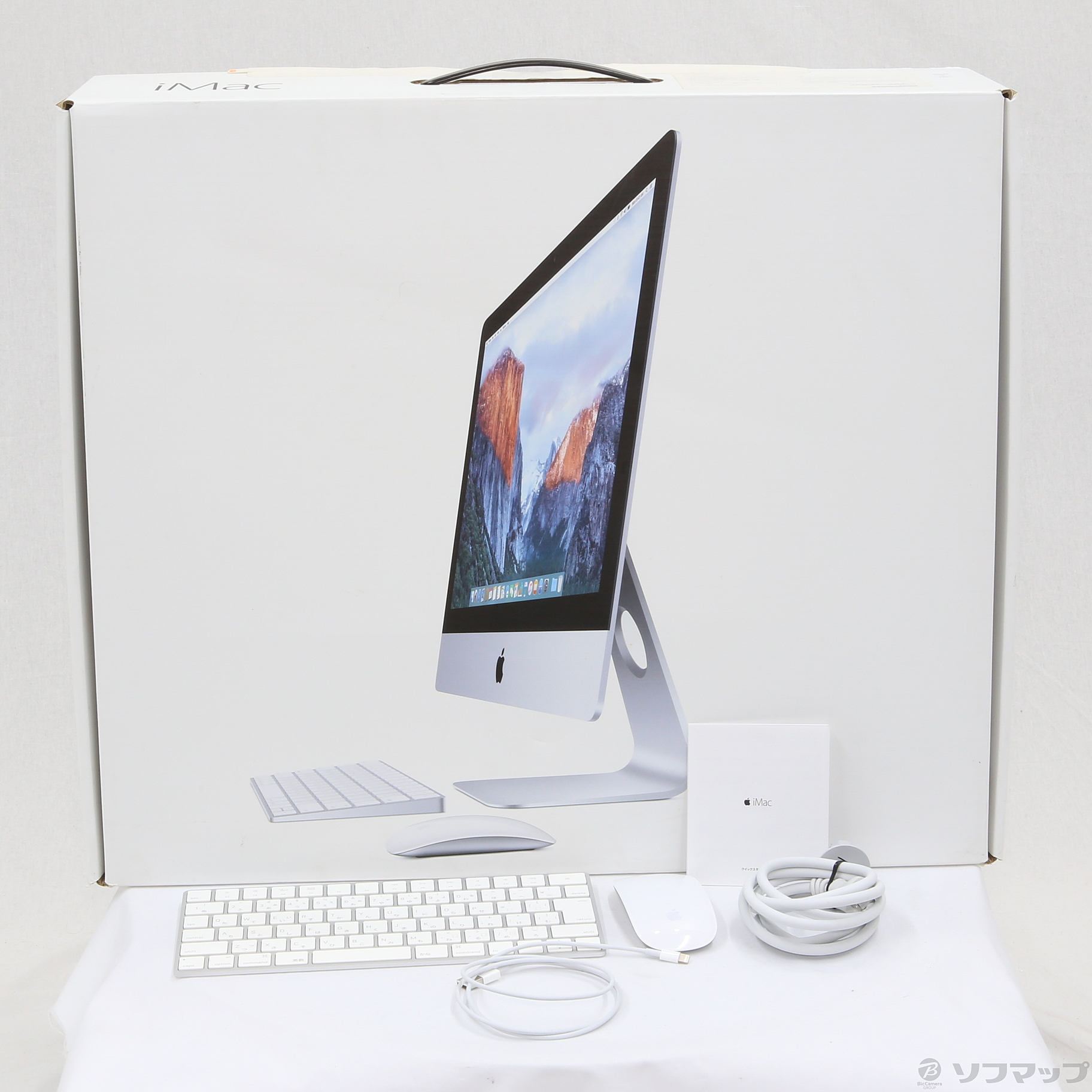 中古】iMac 21.5-inch Late 2015 MK142J／A Core_i5 1.6GHz 8GB HDD1TB