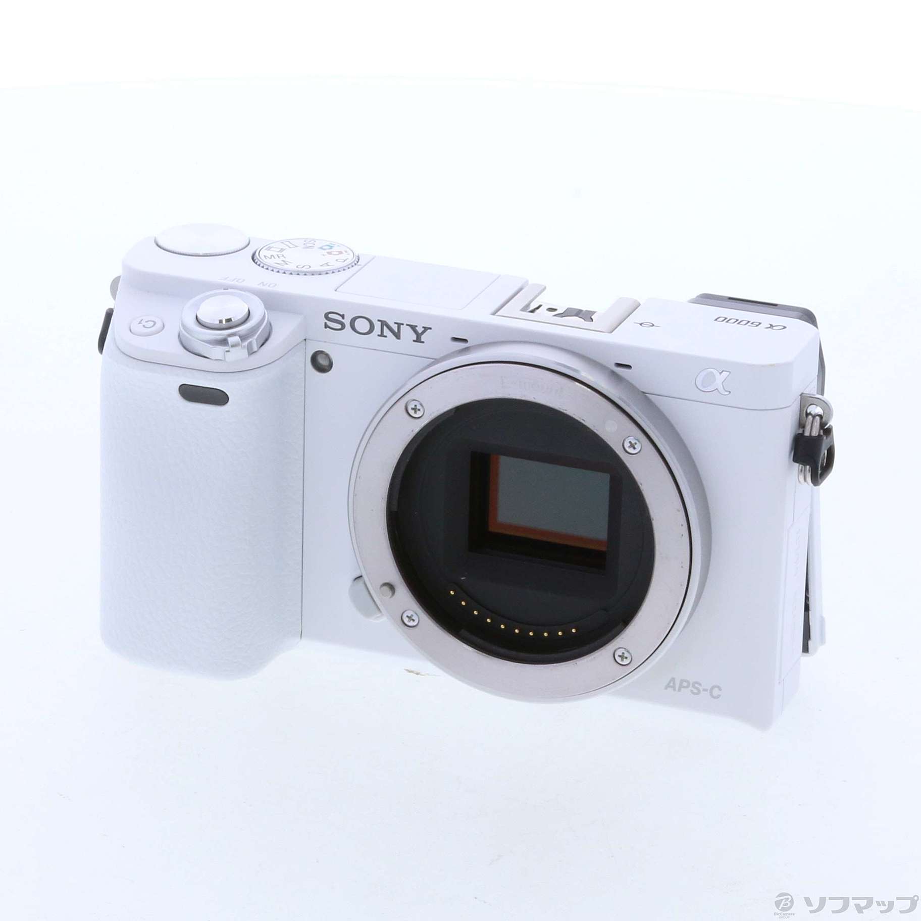 中古】SONY α6000 ILCE-6000 ボディ ホワイト [2133028433319] リコレ！|ビックカメラグループ  ソフマップの中古通販サイト