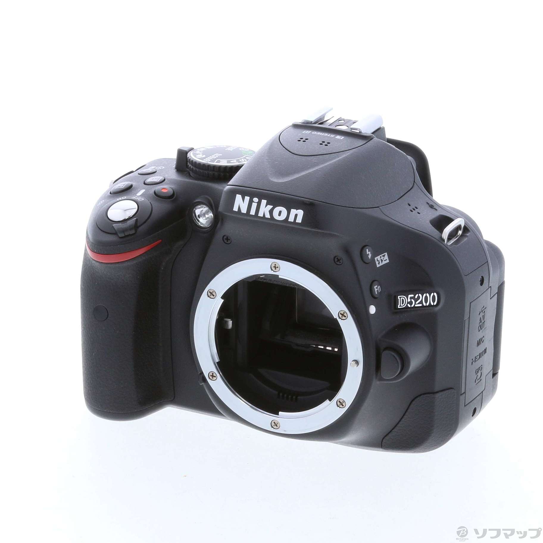 中古】NIKON D5200 ボディ ブラック (2410万画素／SDXC 