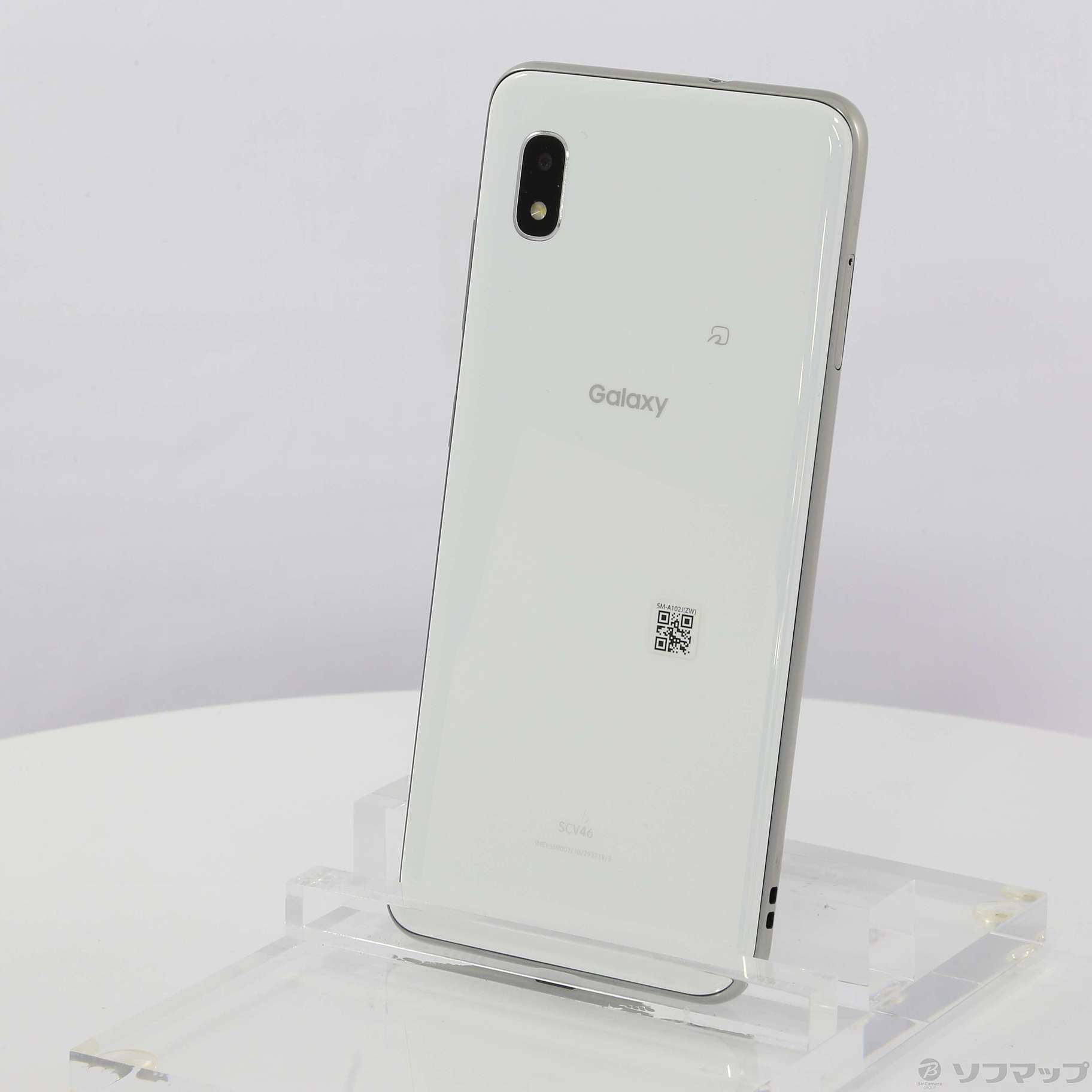 中古】GALAXY A20 32GB ホワイト SCV46 auロック解除SIMフリー