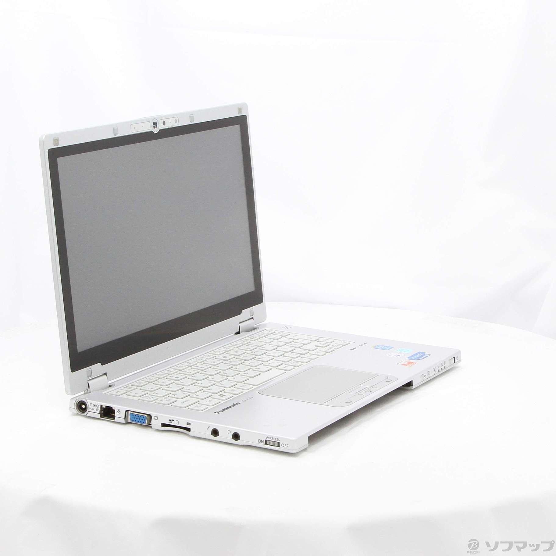 Panasonic CF-AX3NEFBR ノートPC 中古】Lets note AX3 CF-AX3NEFBR シルバー 〔Windows 10