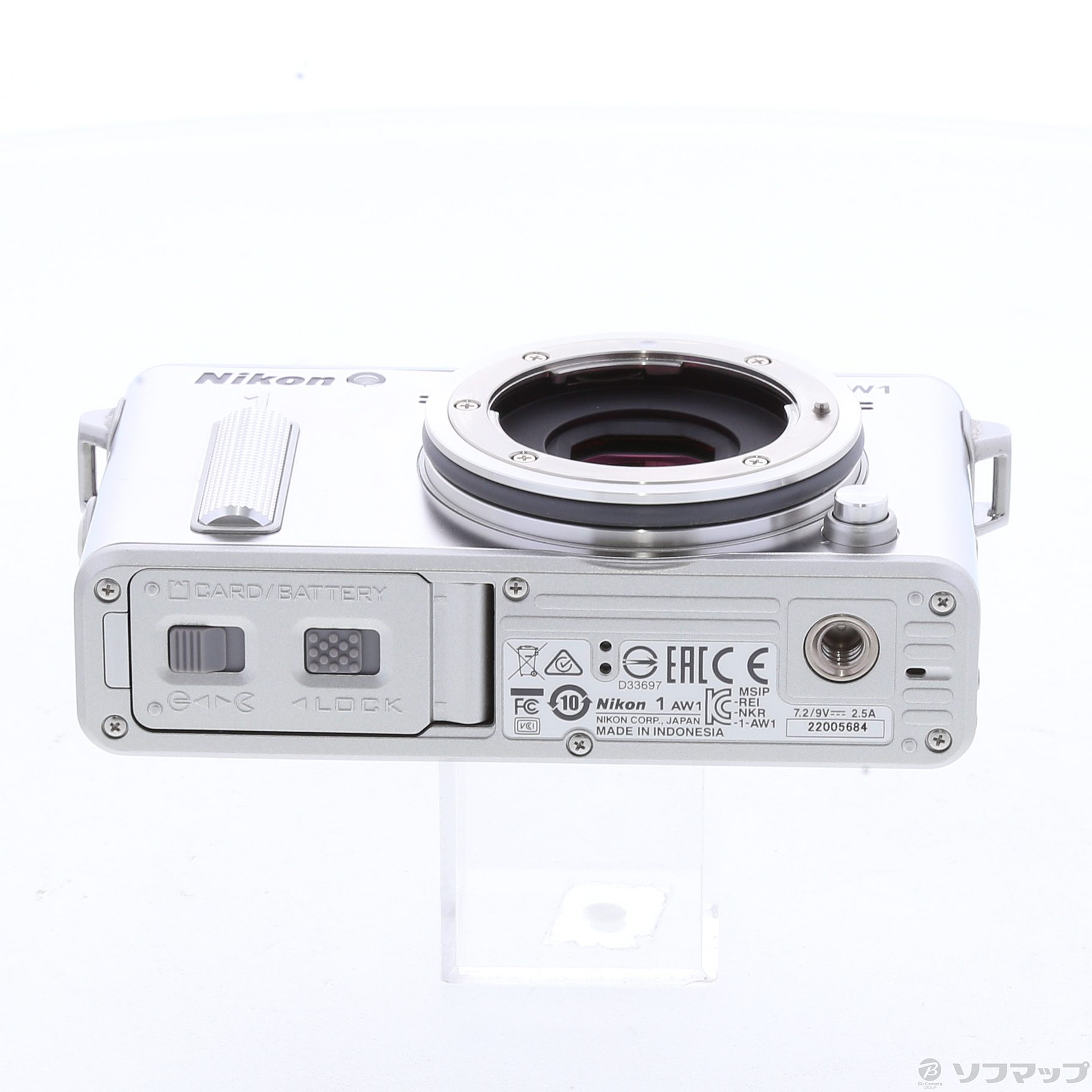 中古】セール対象品 Nikon 1 AW1 ボディ シルバー [2133028488821