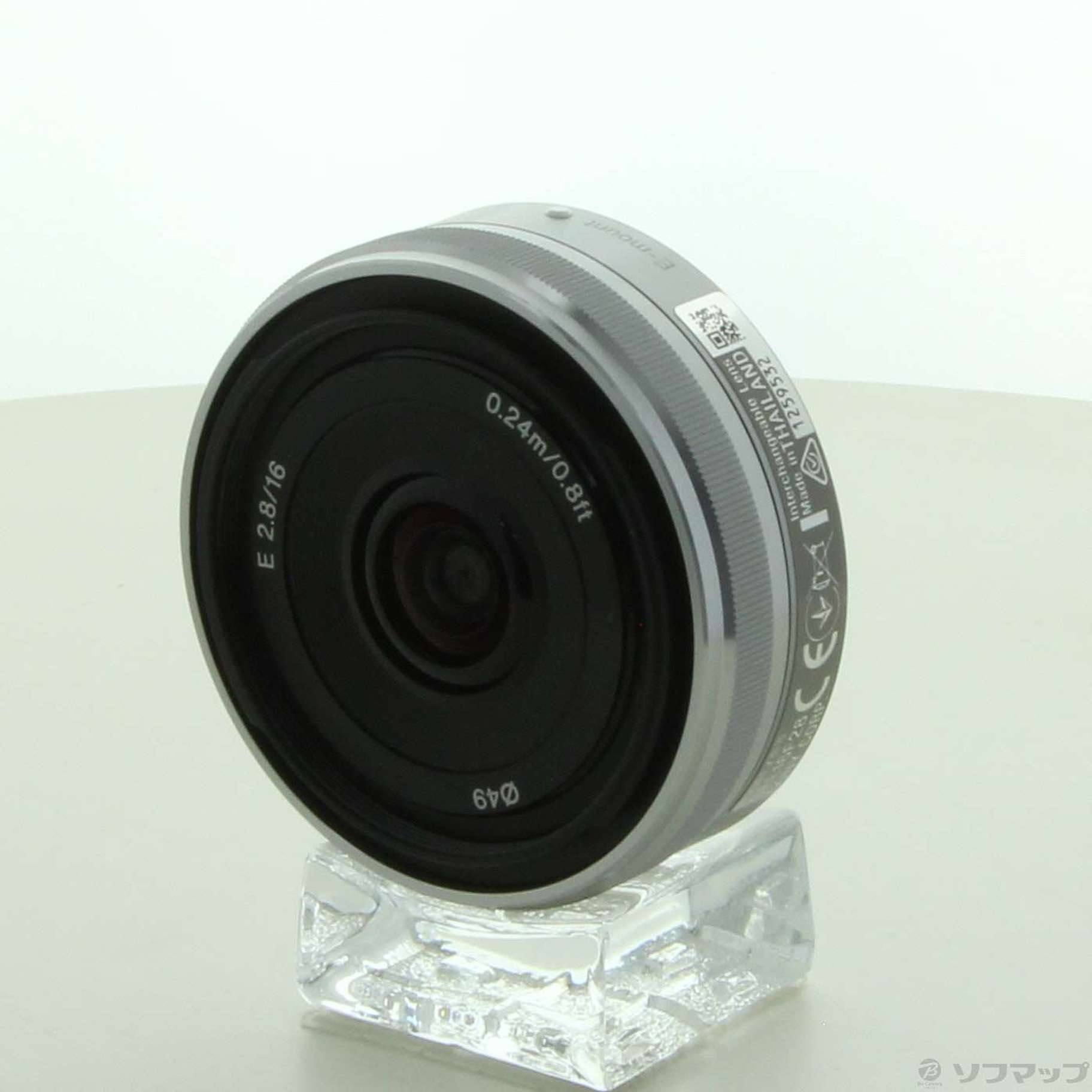 中古超美品 Sony ソニー 16mm 2.8 SEL16F28 単焦点レンズ - rehda.com