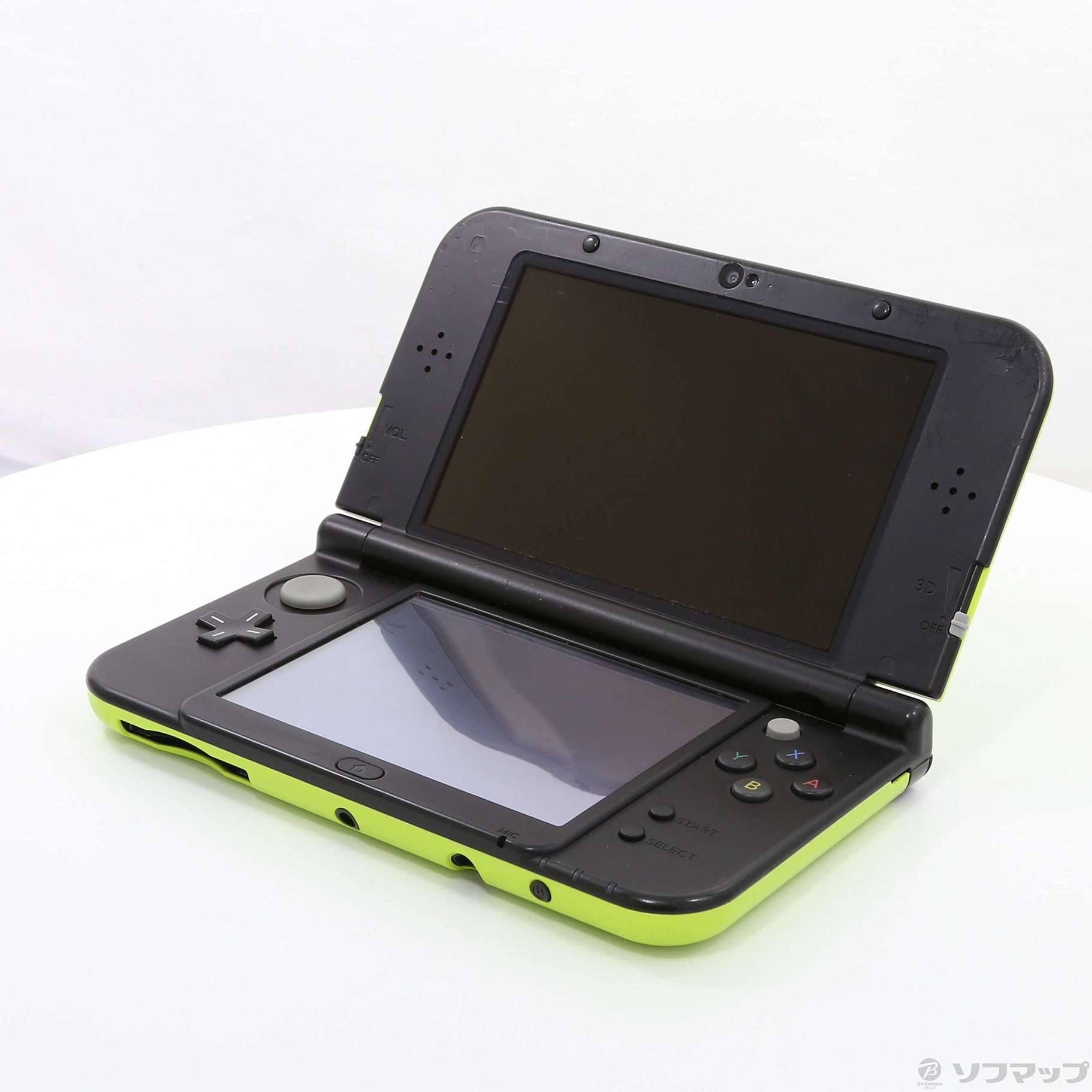 中古】Newニンテンドー3DS LL ライム×ブラック [2133028495676 ...