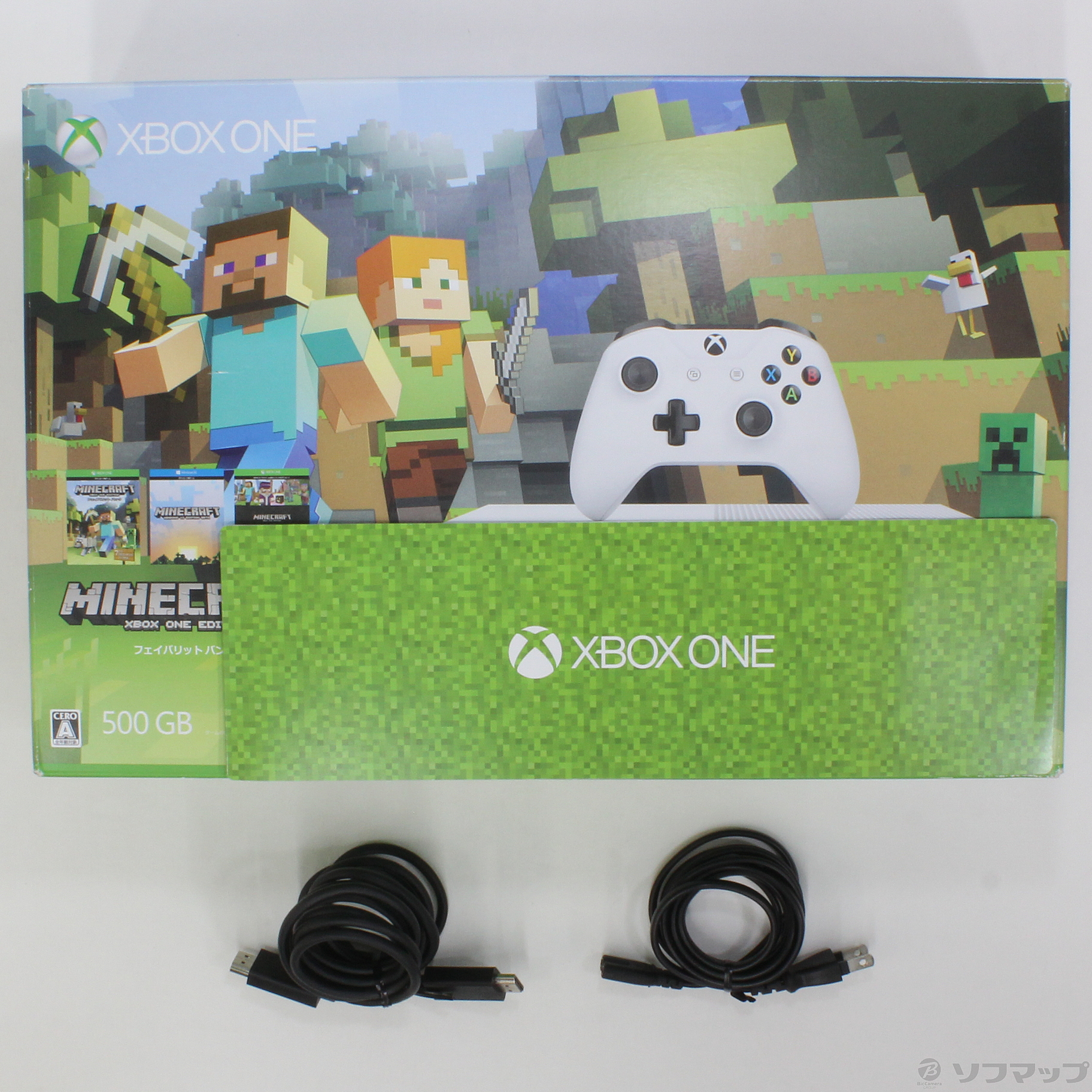 中古】Xbox One S 500 GB Minecraft 同梱版 [2133028504989] - リコレ