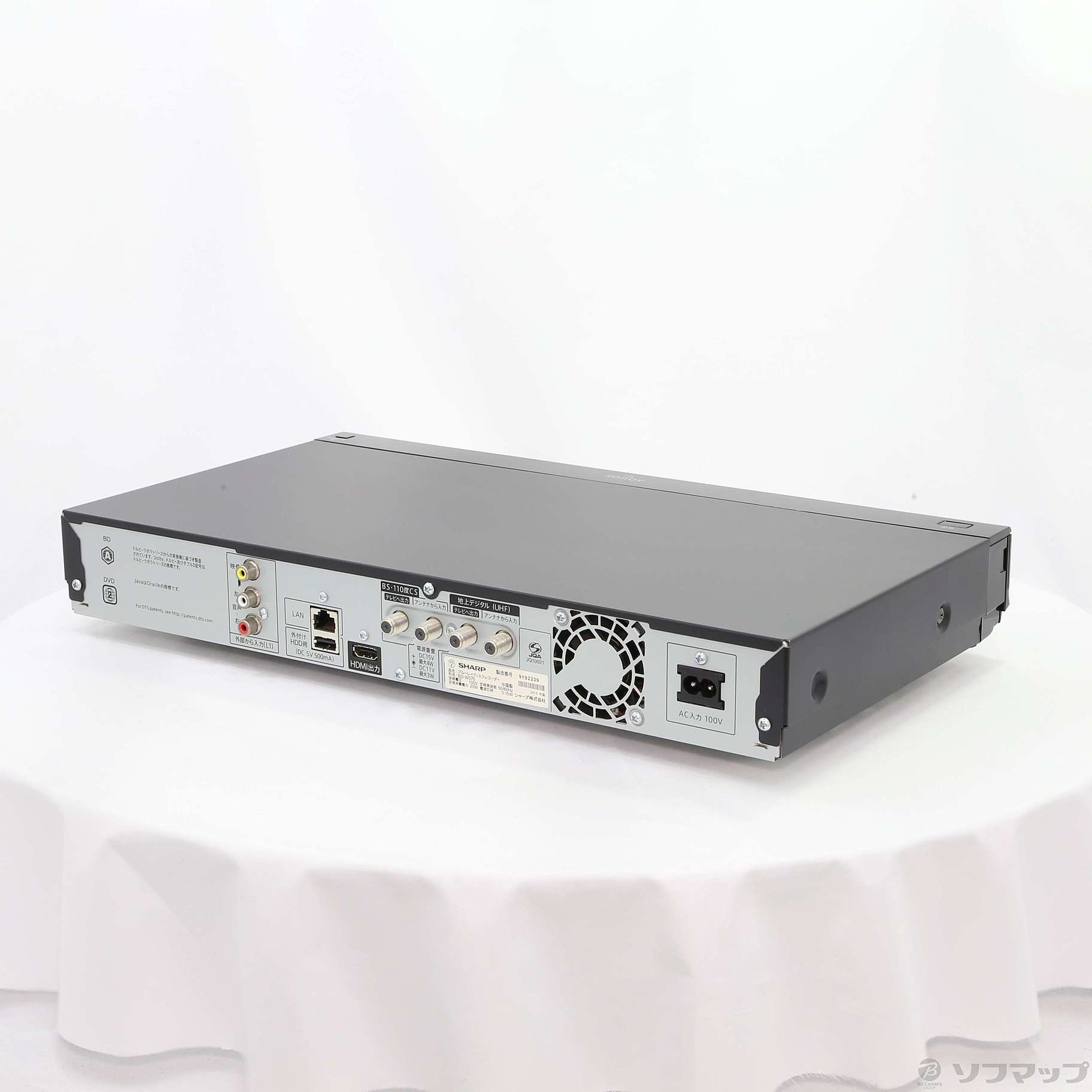 中古】AQUOSブルーレイ BD-W570 [2133028514681] - リコレ