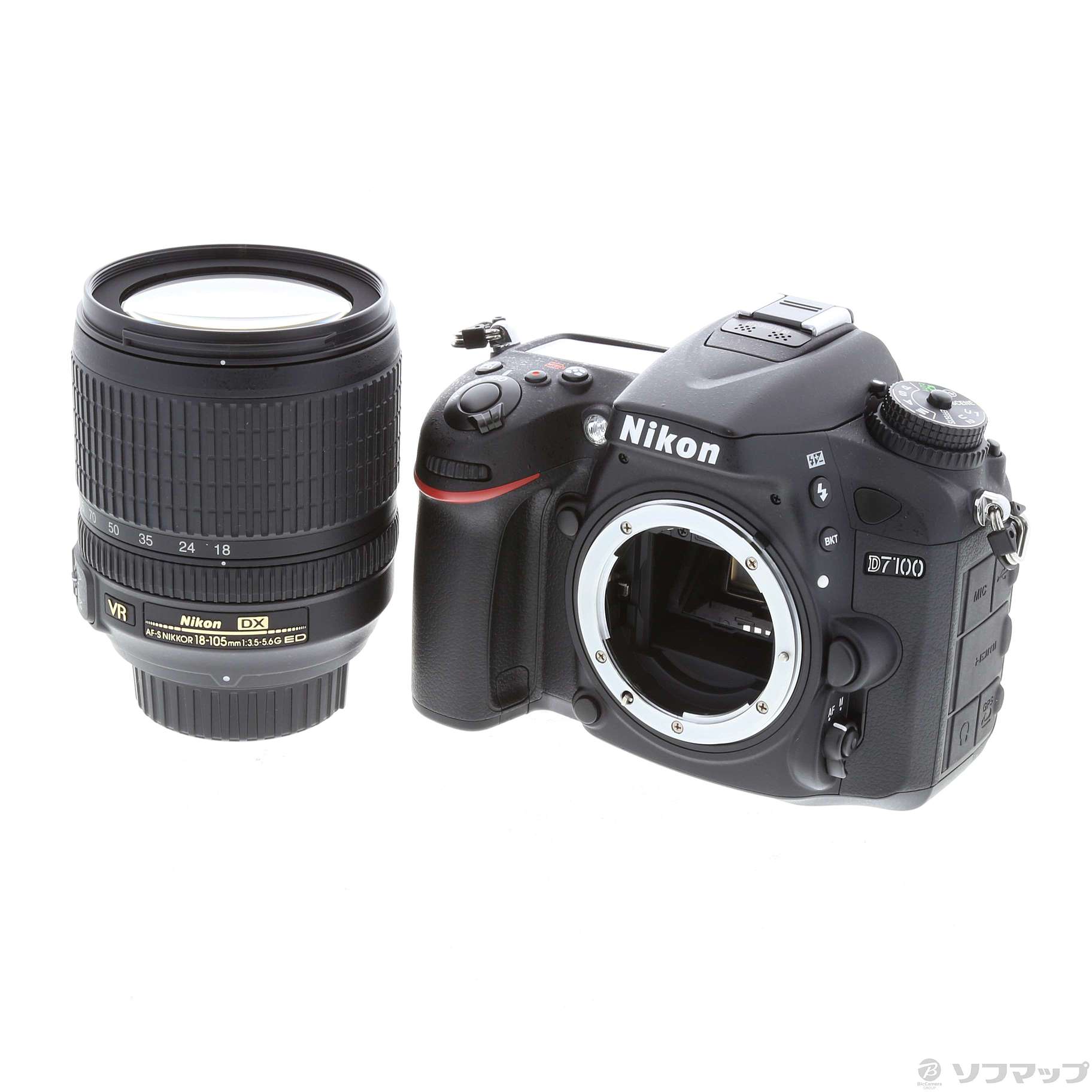 中古】Nikon D7100 18-105 VR レンズキット (2410万画素／SDXC) ◇01