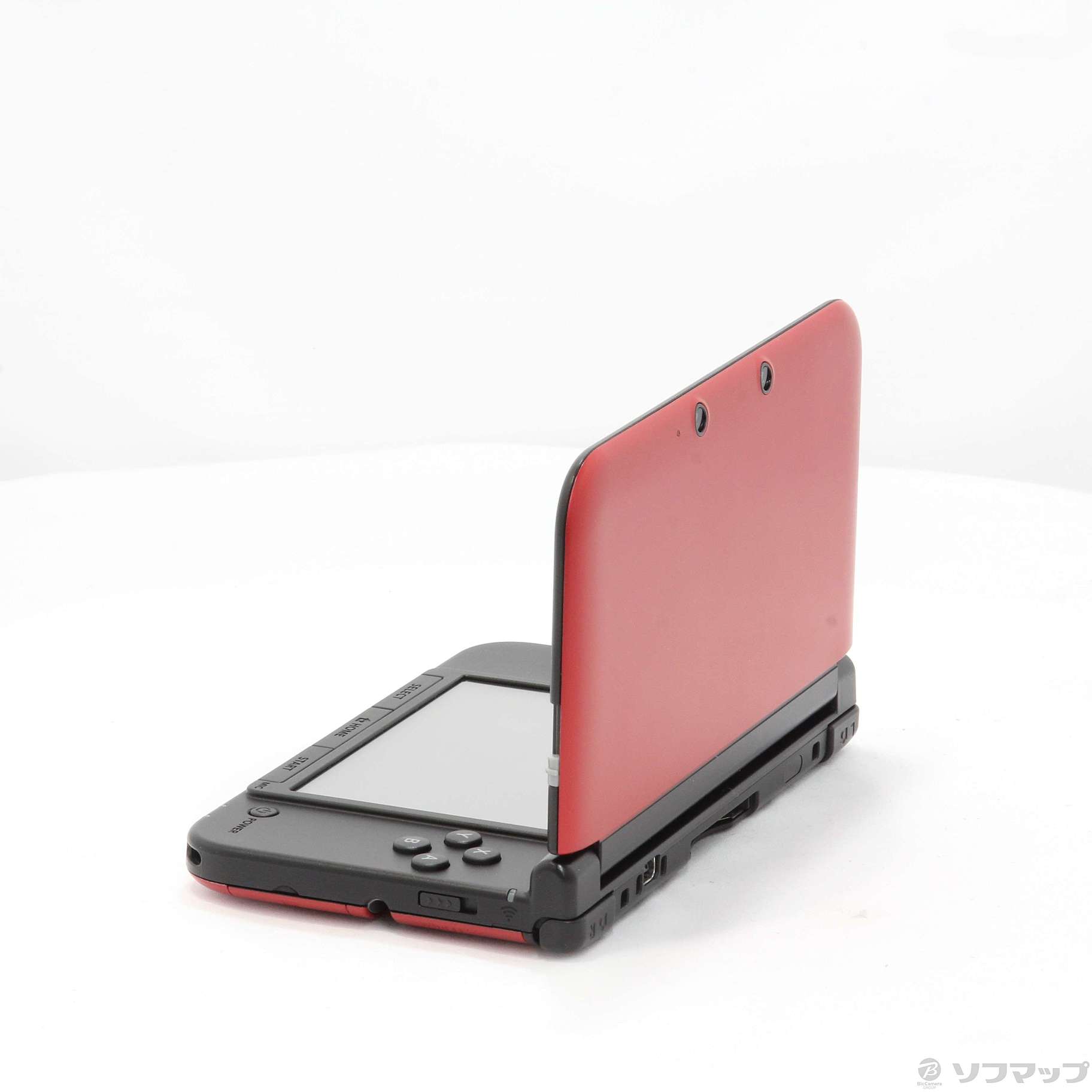 【最終値下げ！中古】ニンテンドー3DS LL レッド×ブラック　ソフトセット ゲオ公式通販サイト/ゲオオンラインストア【中古・箱説なし・付属品