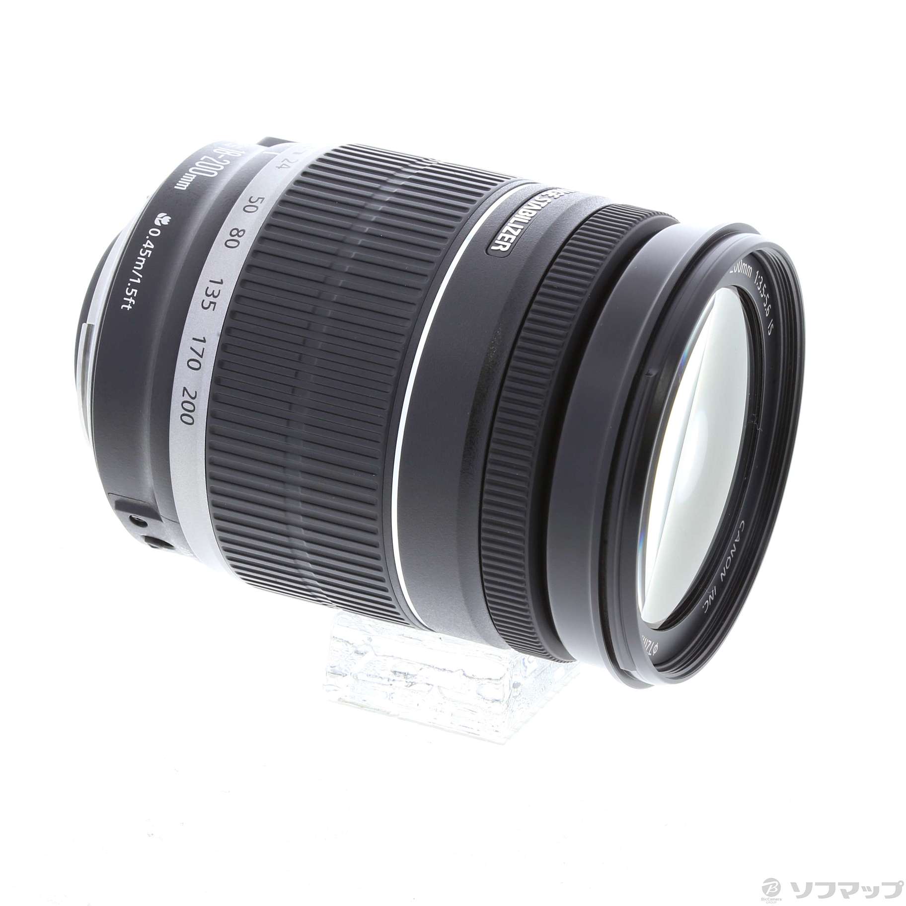 Canon lens EFS 18-200mm 0.45m 1.5ft - レンズ(ズーム)