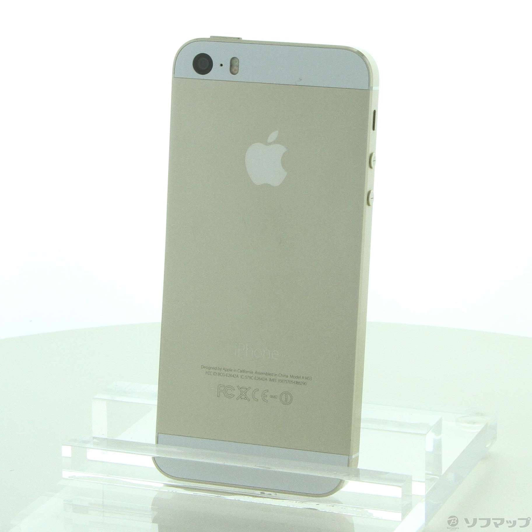 中古】iPhone5S 64GB ゴールド ME340J／A docomo [2133028544589