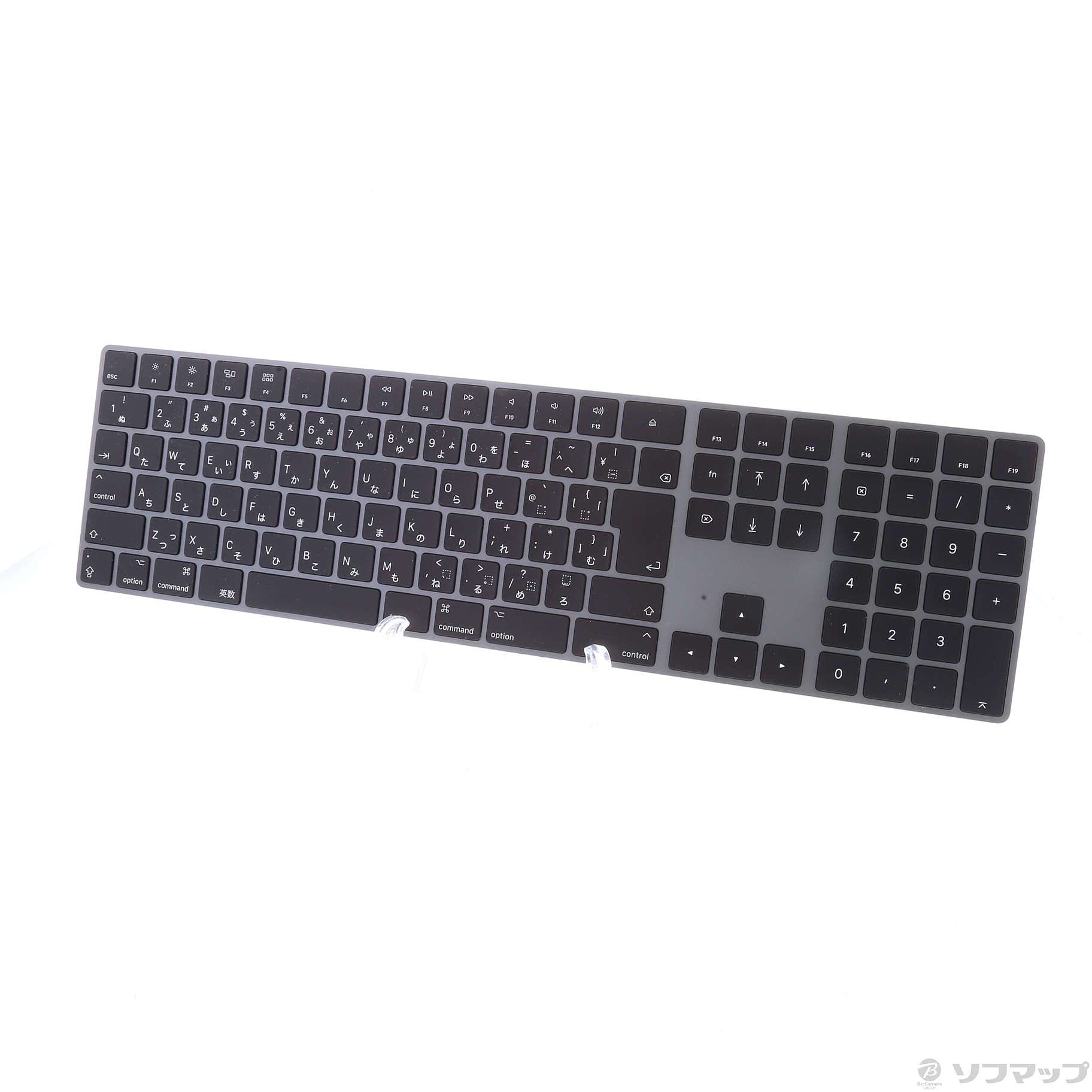 中古】Magic Keyboard (JIS／テンキー付き) スペースグレイ MRMH2J／A