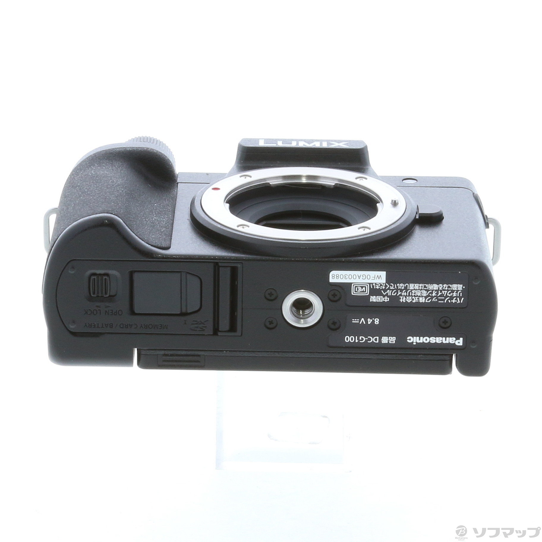 中古】LUMIX G100 標準ズームレンズキット ブラック DC-G100K-K