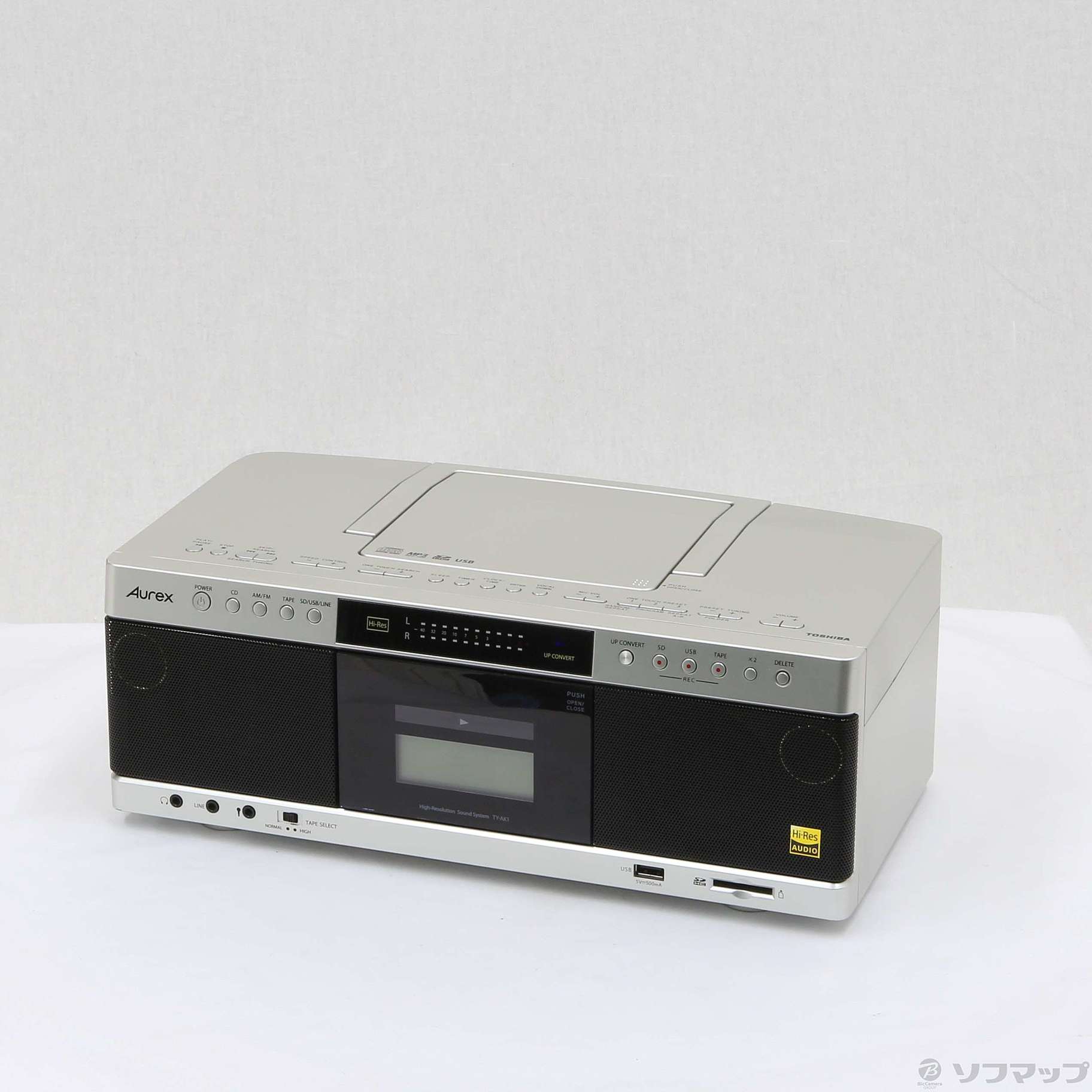 【念のためジャンク】:TOSHIBA Aurex ハイレゾ対応SD TY-AK1 念のためジャンク】:TOSHIBA Aurex ハイレゾ対応SD TY-AK1