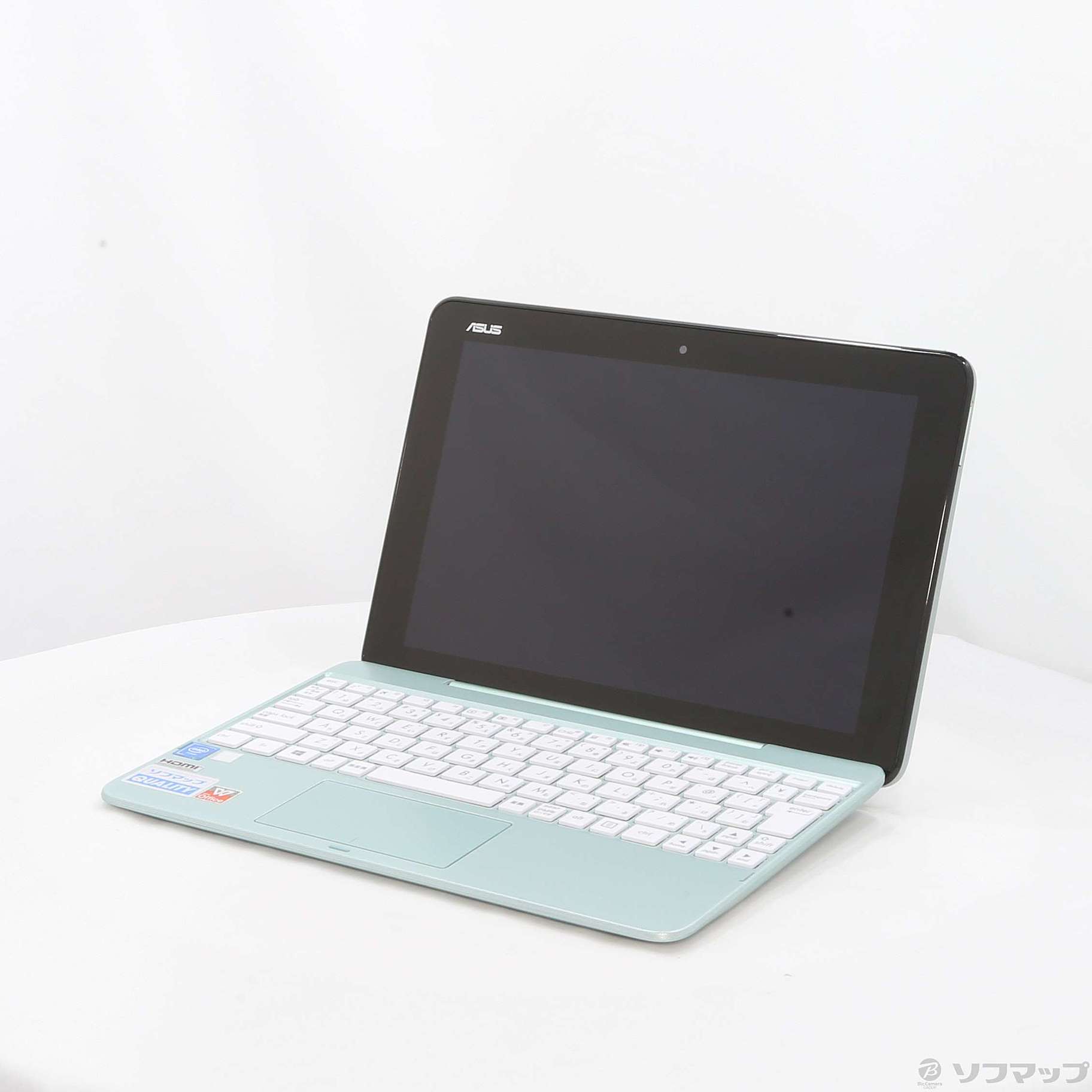 中古 Transbook T101ha T101ha Green ミントグリーン Windows 10 リコレ ソフマップの中古通販サイト