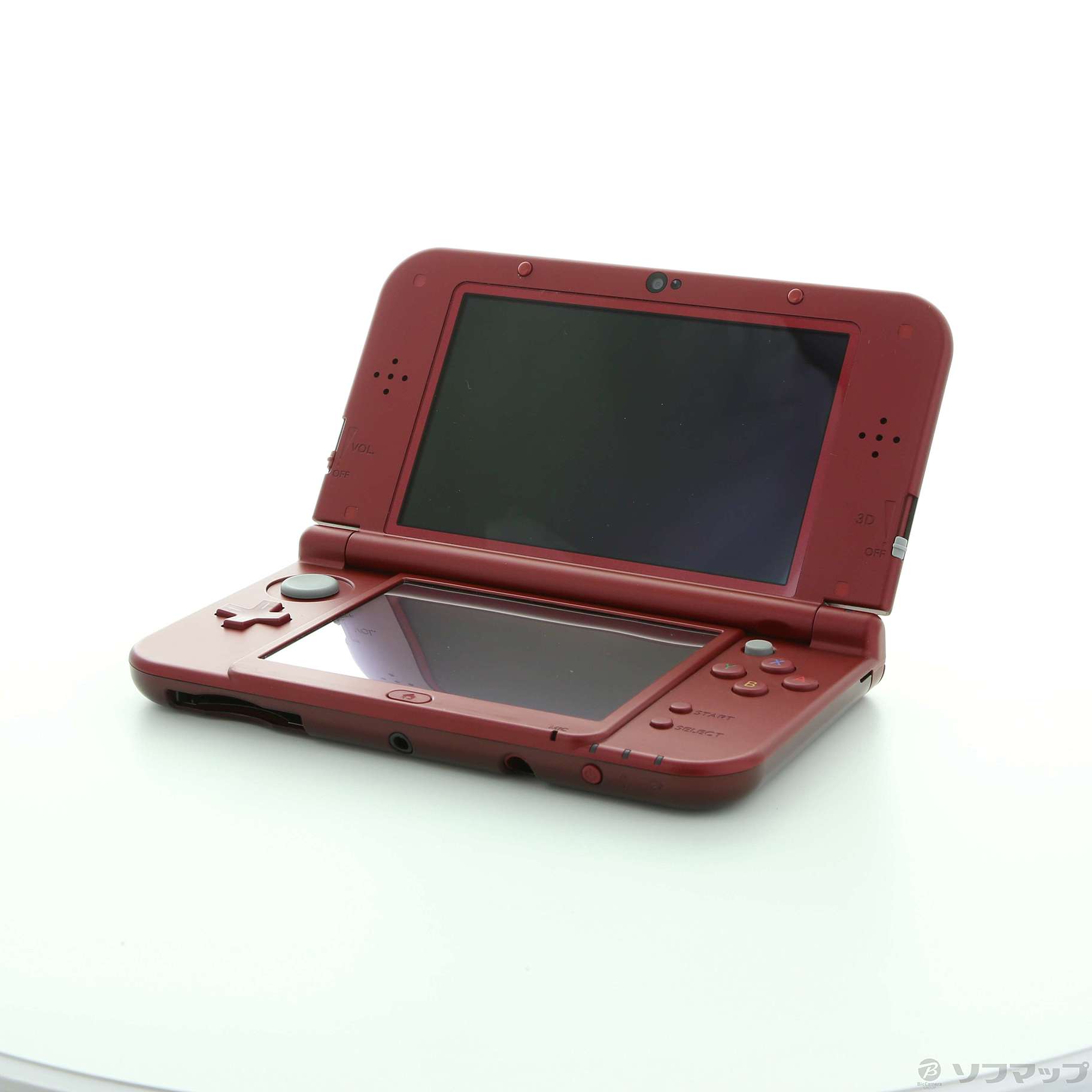 値下げ中】Newニンテンドー3DS LL メタリックレッド・ソフト付き