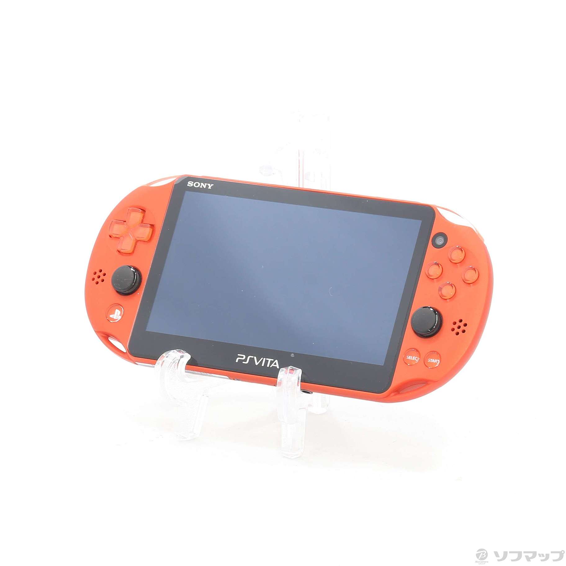 中古品 Playstation Vita Wi Fiモデル メタリックレッド Pch 00za の通販はソフマップ Sofmap