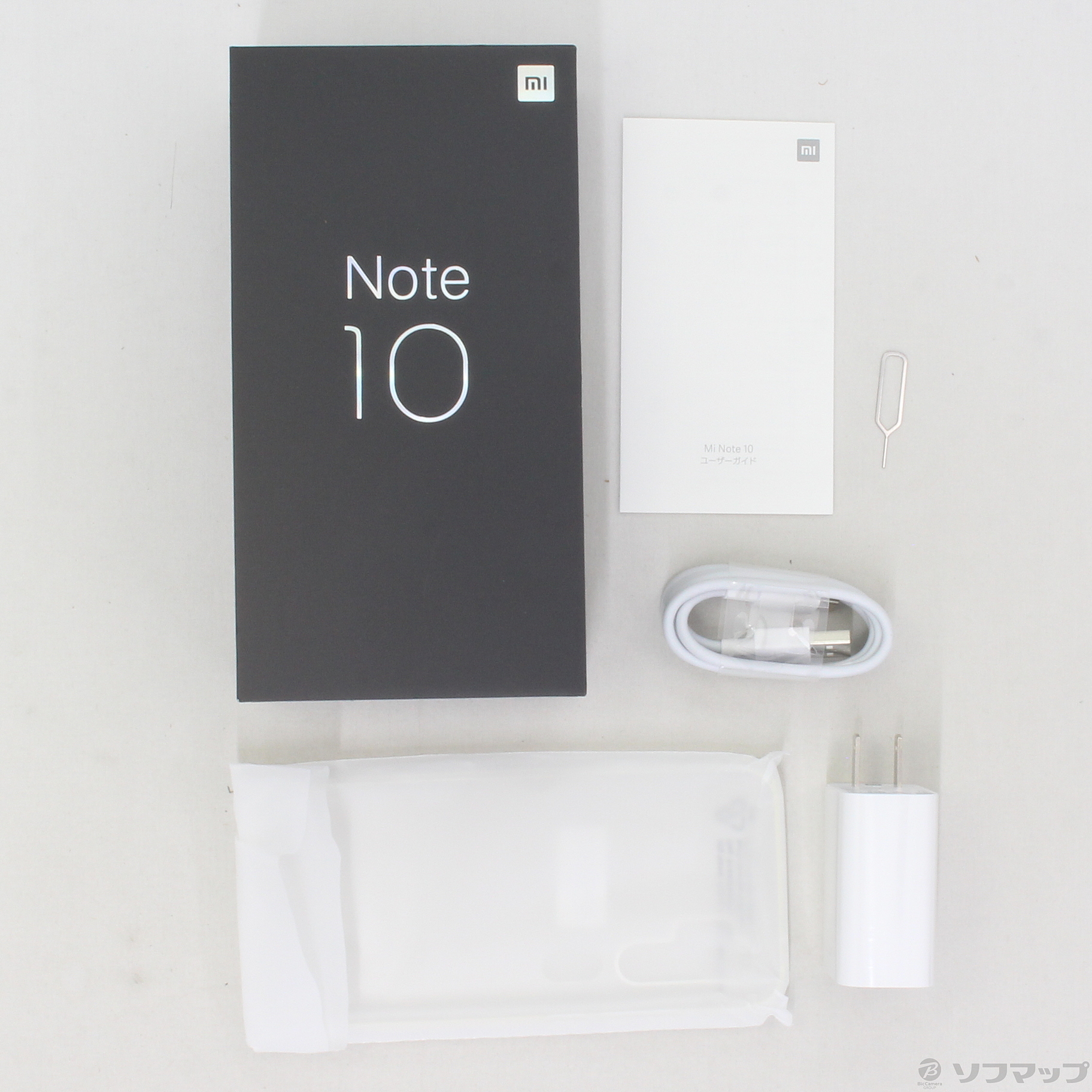 中古】Mi Note 10 128GB グレイシャーホワイト M1910F4G SIMフリー