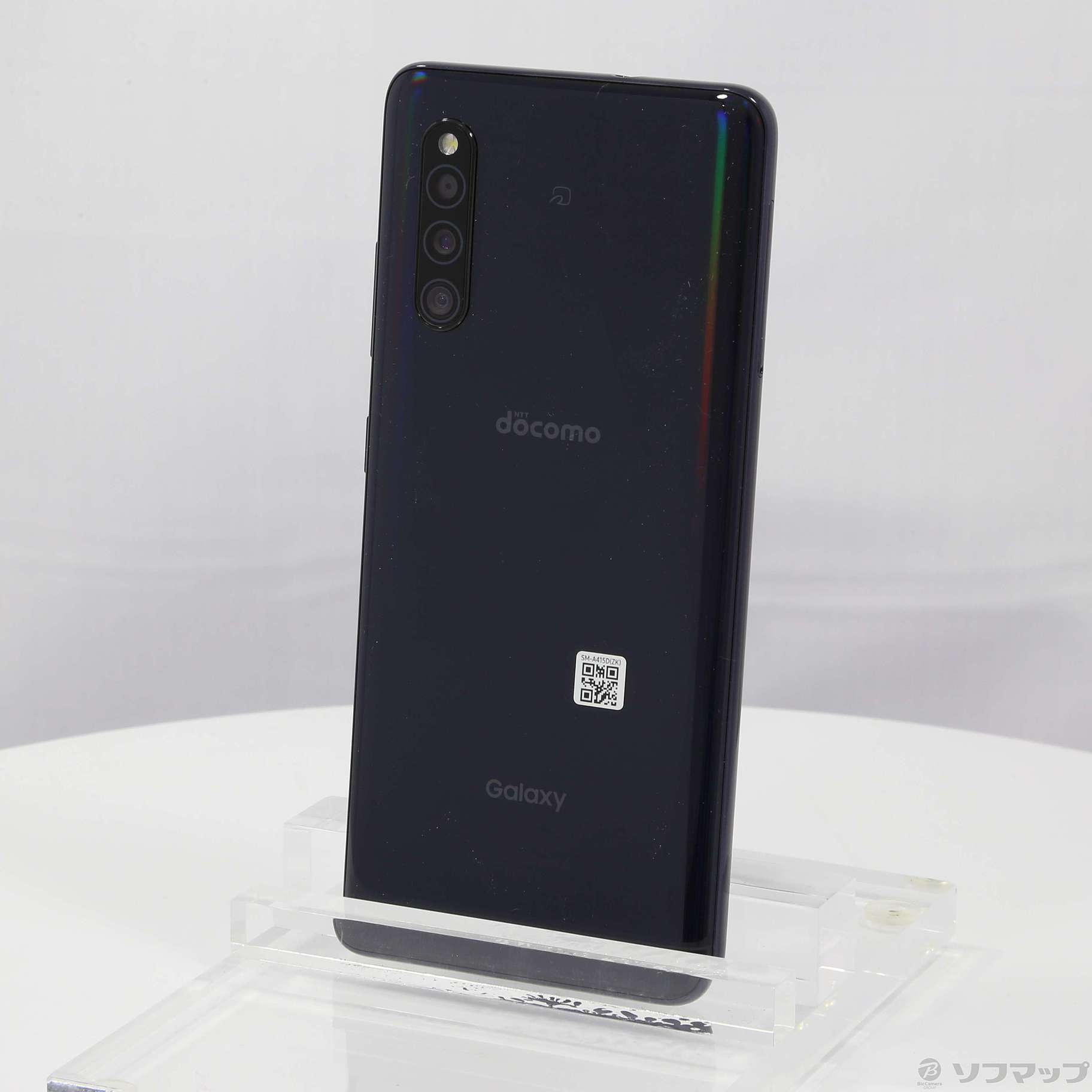 中古】GALAXY A41 64GB ブラック SC-41A docomoロック解除SIMフリー