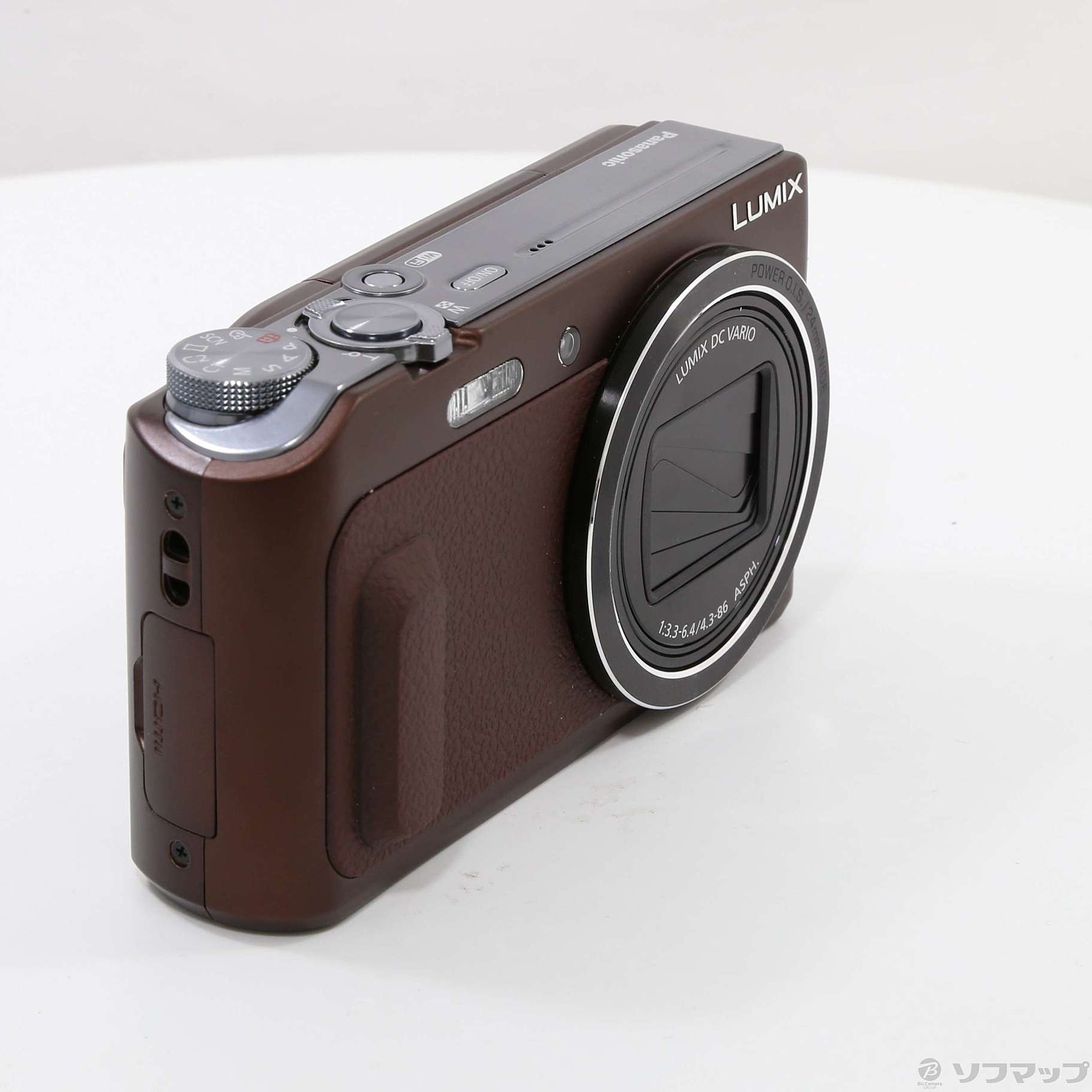 中古】セール対象品 LUMIX DMC-TZ57-T ブラウン (1600万画素／20倍