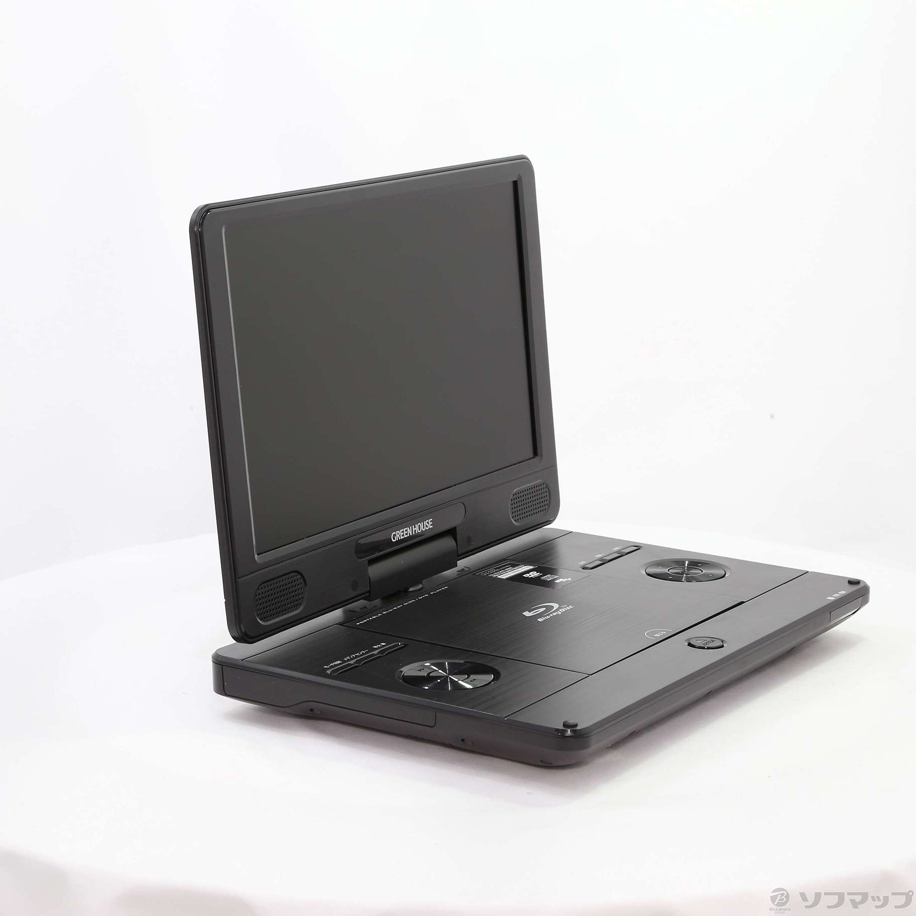 中古】11型 ポータブルブルーレイディスクプレーヤー GH-PBD11A-BK