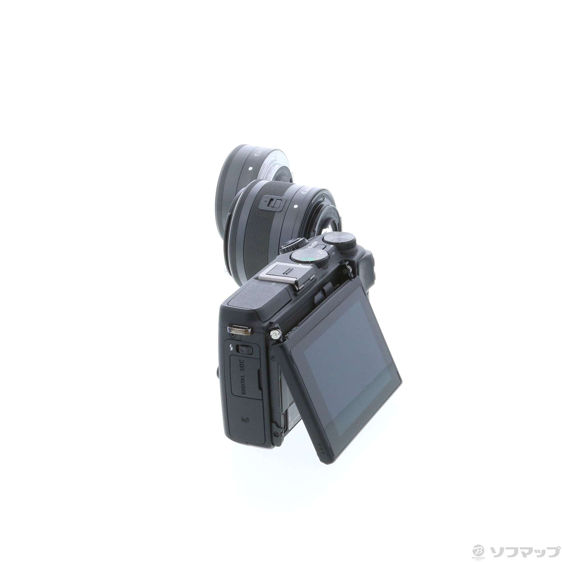 中古 Eos M3 ダブルレンズキット2 ブラック 24万画素 Sdxc リコレ ソフマップの中古通販サイト