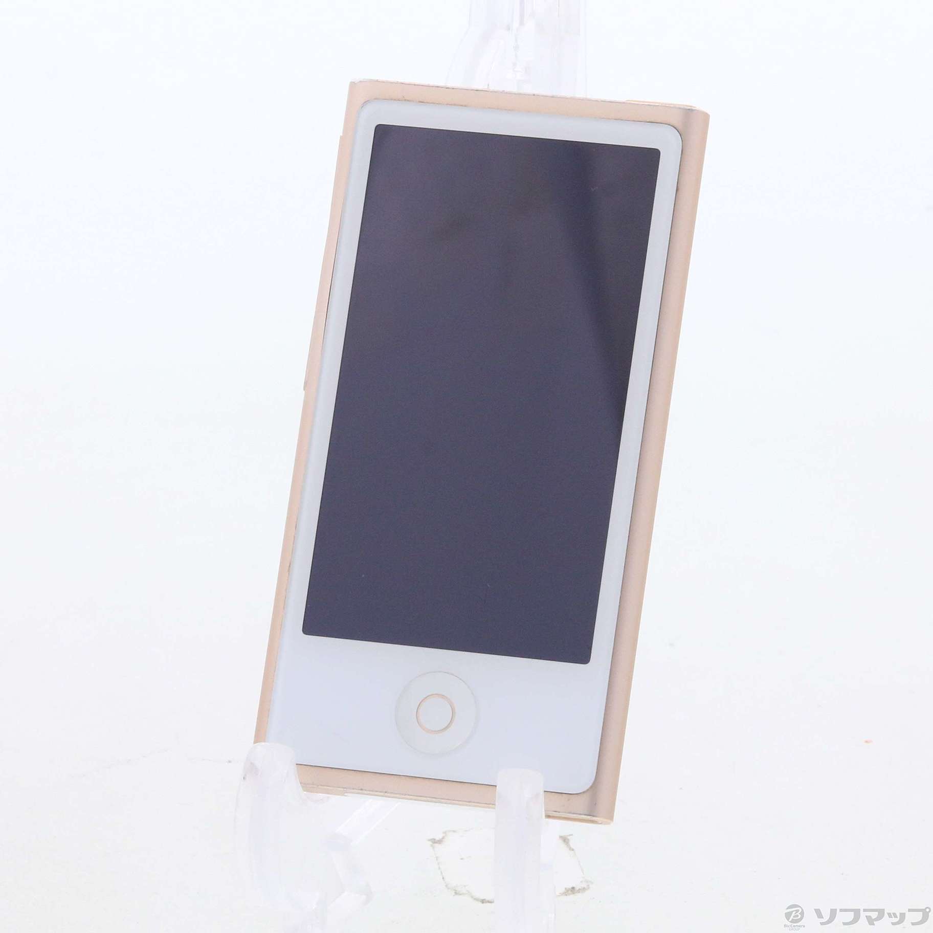 中古】iPod nano第7世代 メモリ16GB ゴールド MKMX2J／A