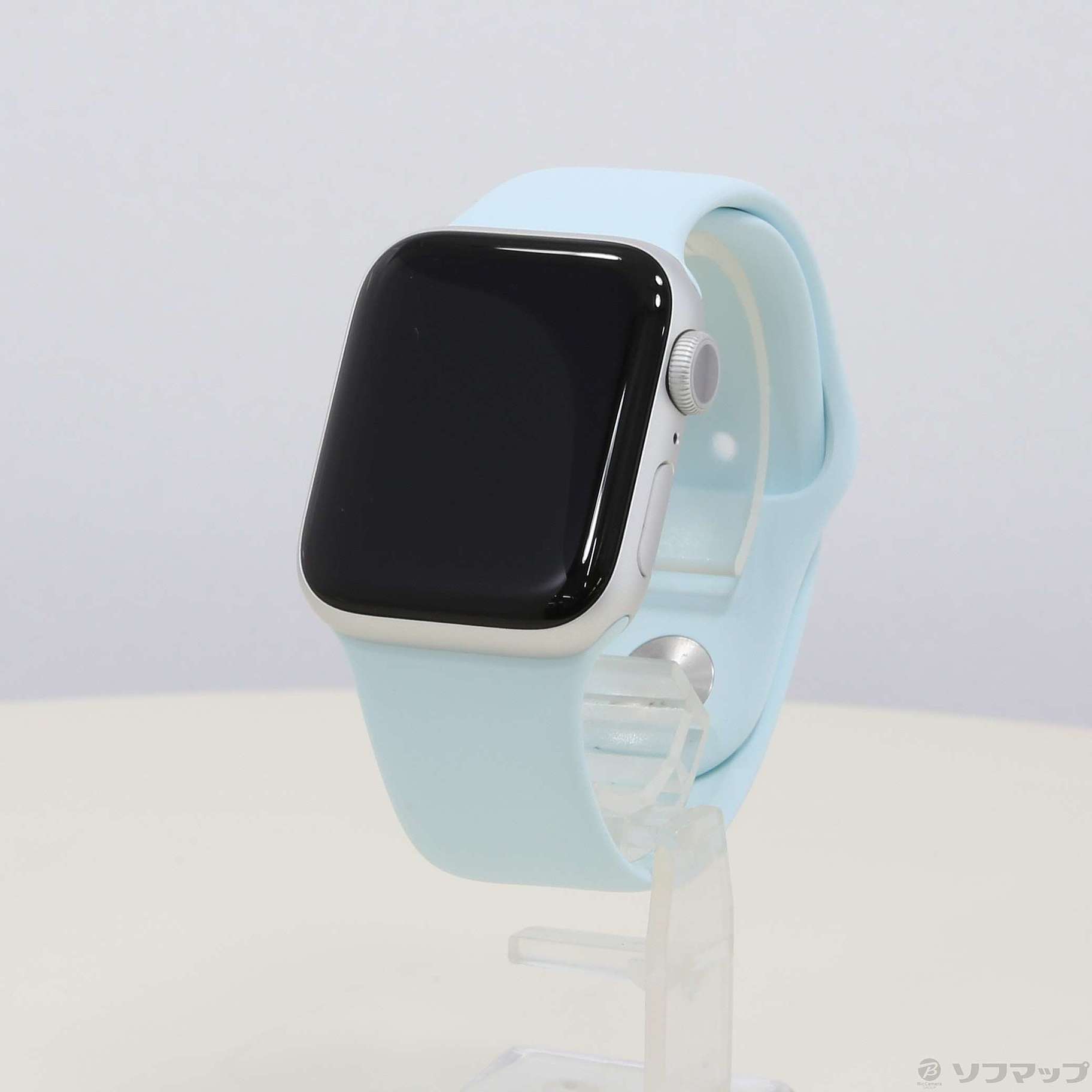 セール対象品 Apple Watch Series 5 GPS 40mm シルバーアルミニウムケース シーフォームスポーツバンド