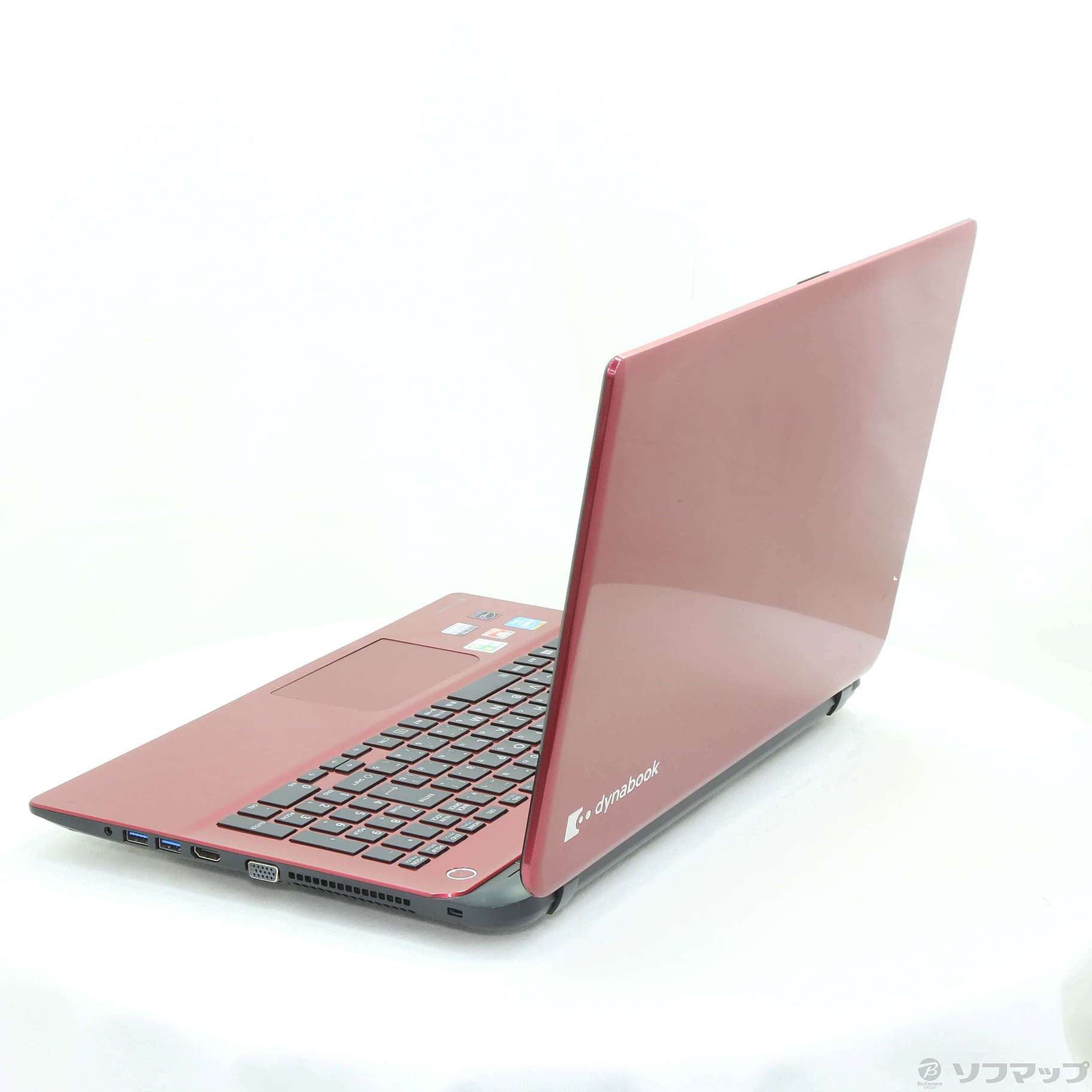 中古】格安安心パソコン dynabook BX／57MR PTBX-57MSXR モデナレッド