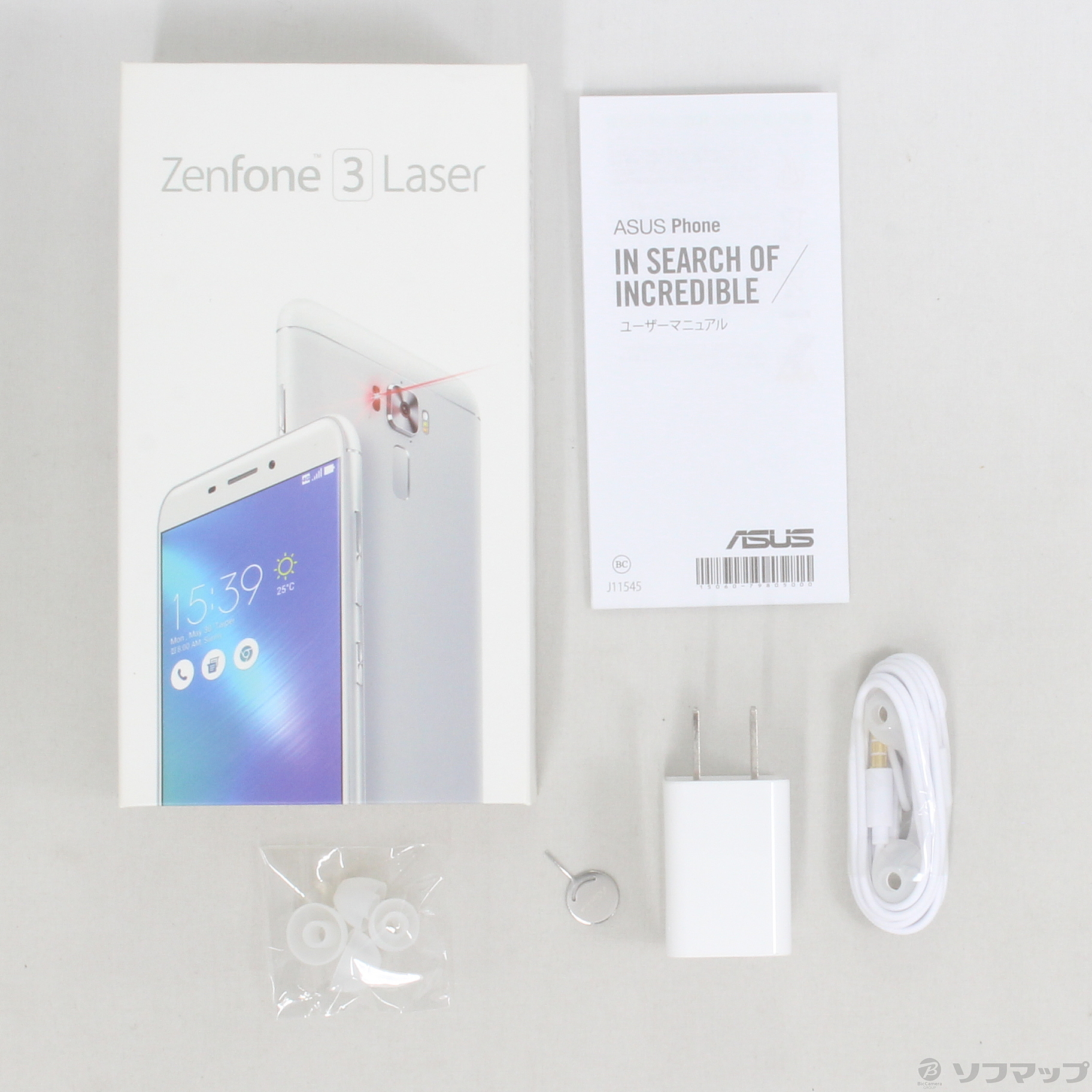 ASUS ZenFone3 Laser simフリー 新品未開封