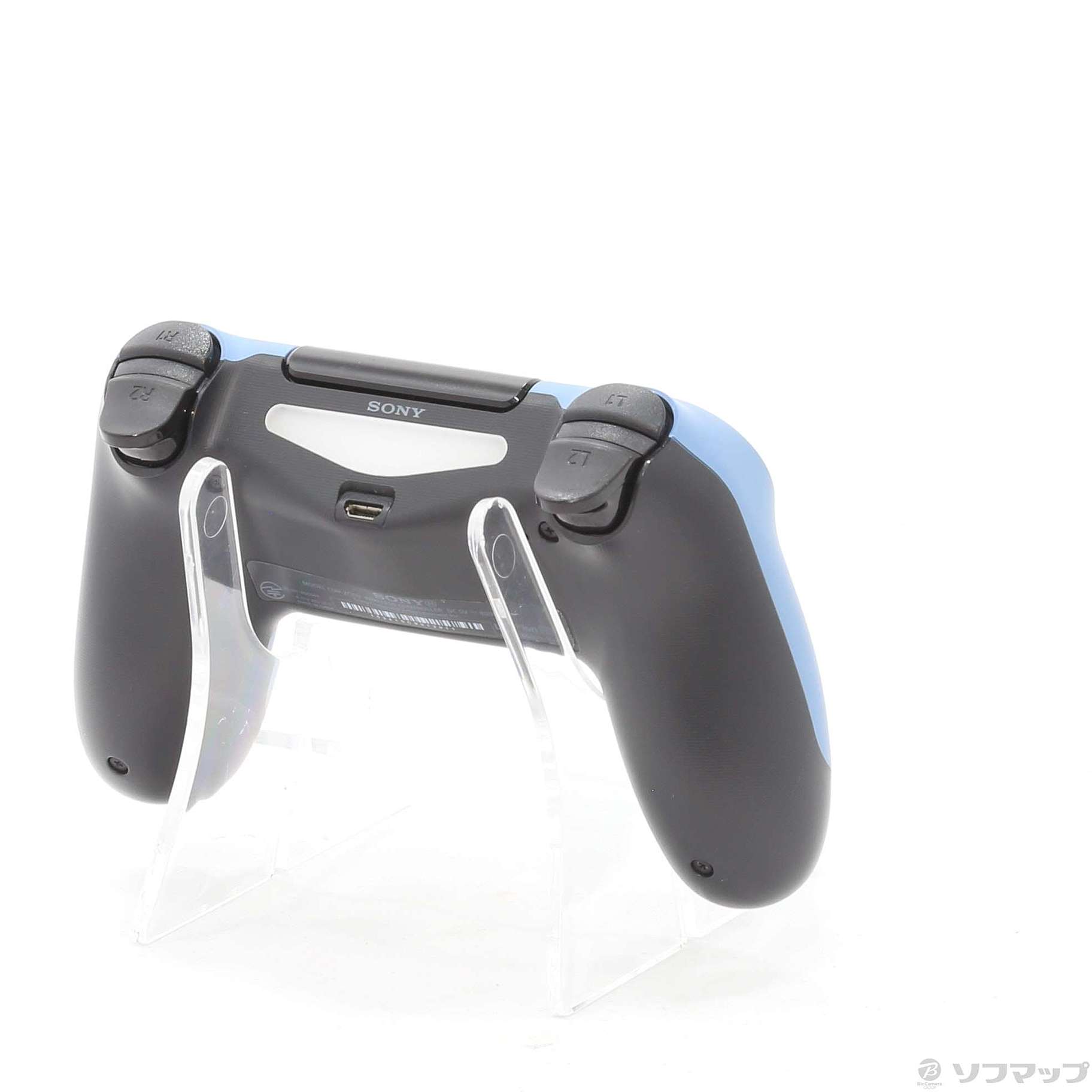 中古】ワイヤレスコントローラー DUALSHOCK 4 グレー・ブルー 【PS4