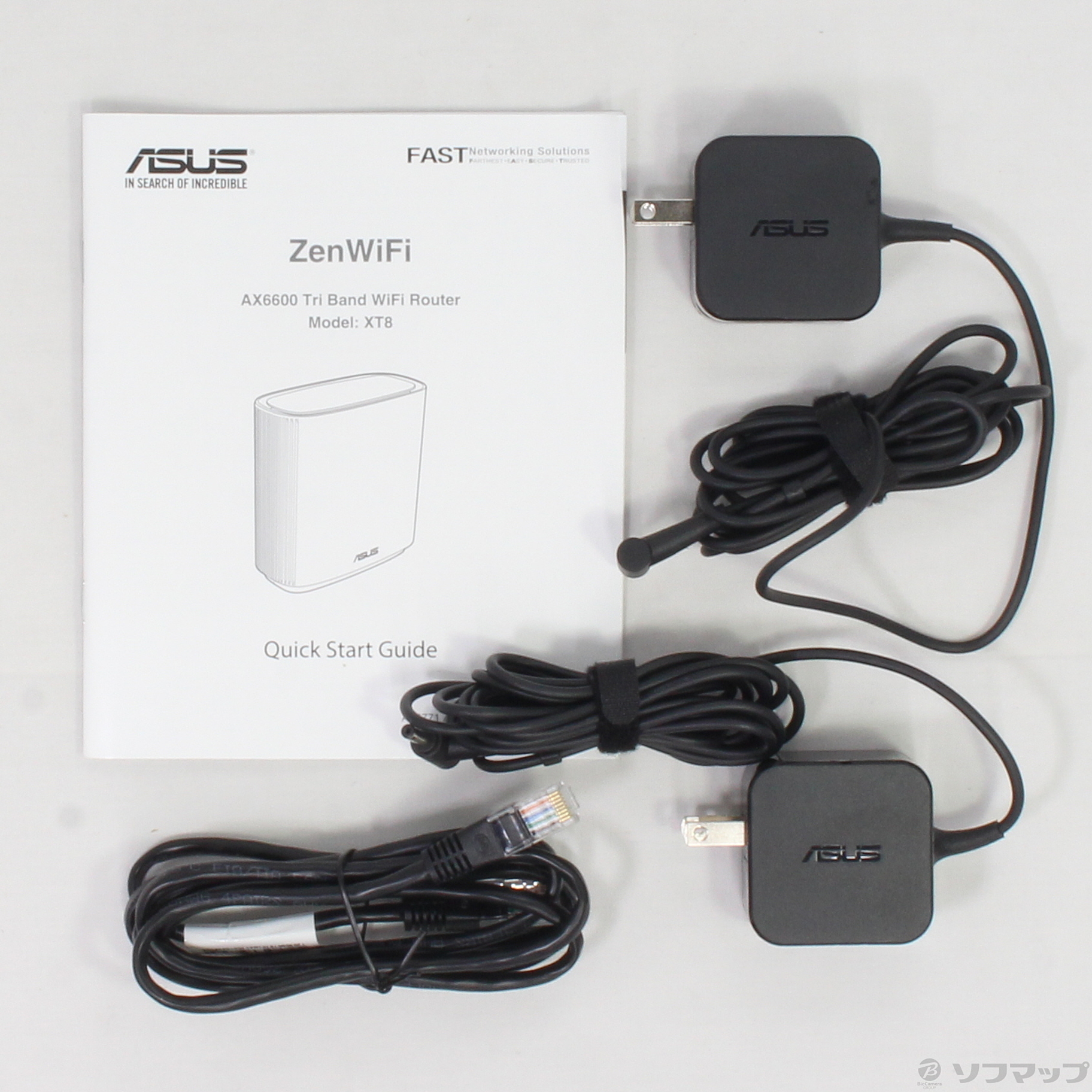 中古】ZenWiFi AX XT8 ブラック 2パック [2133028669558