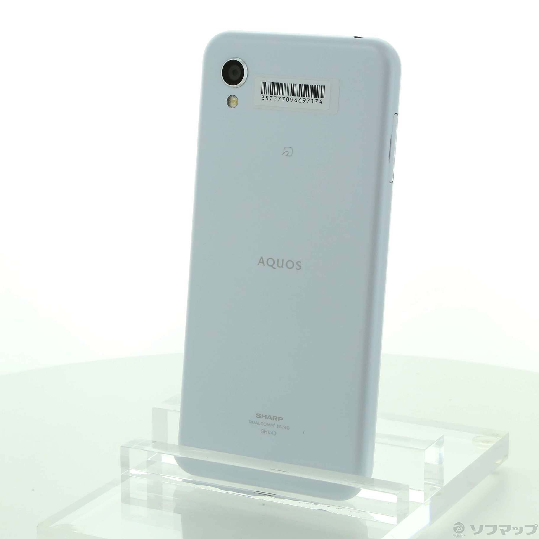 中古】AQUOS sense2 32GB シルキーホワイト SHV43 auロック解除SIM