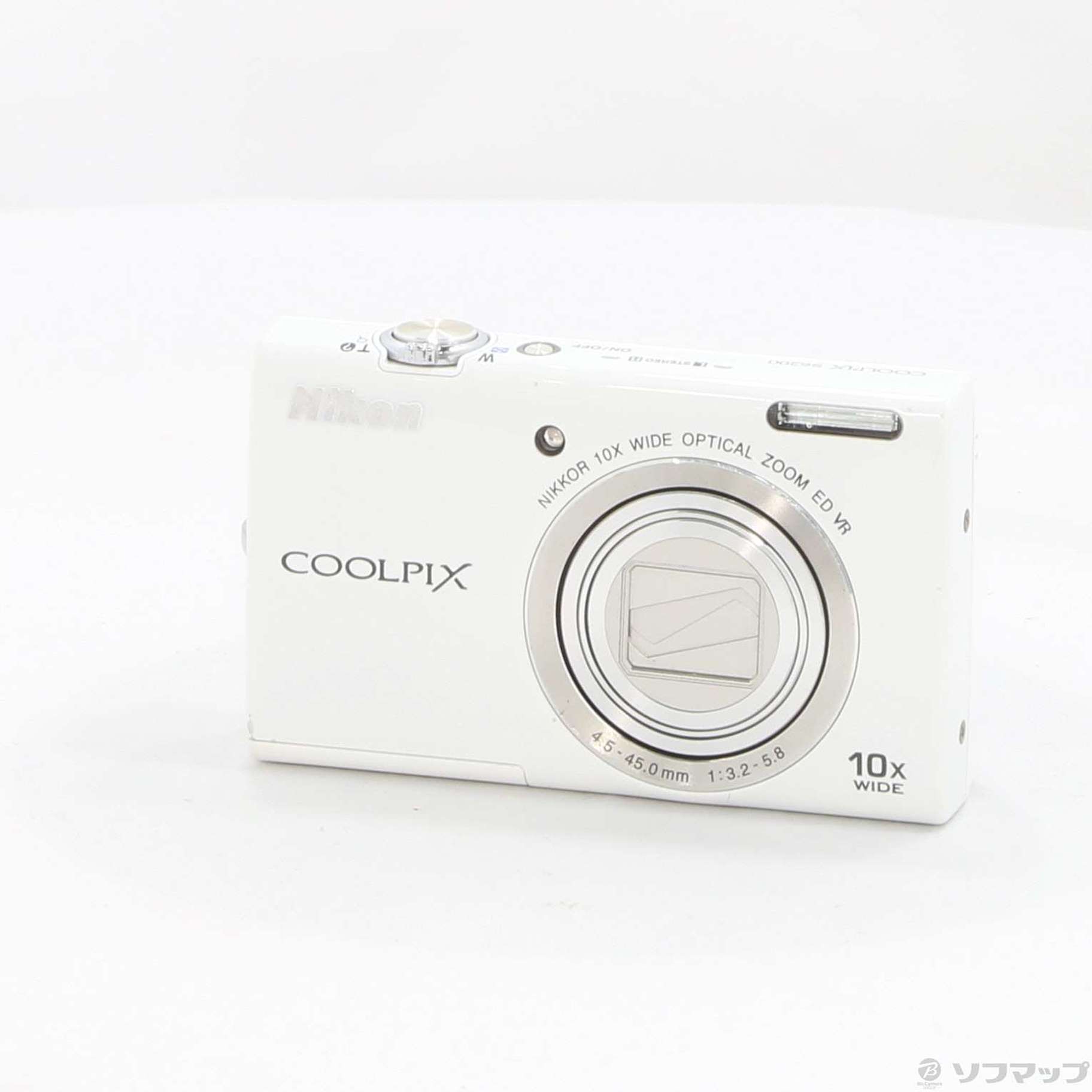 COOLPIX S6200 (1600万画素／10倍／ナチュラルホワイト／SDXC)