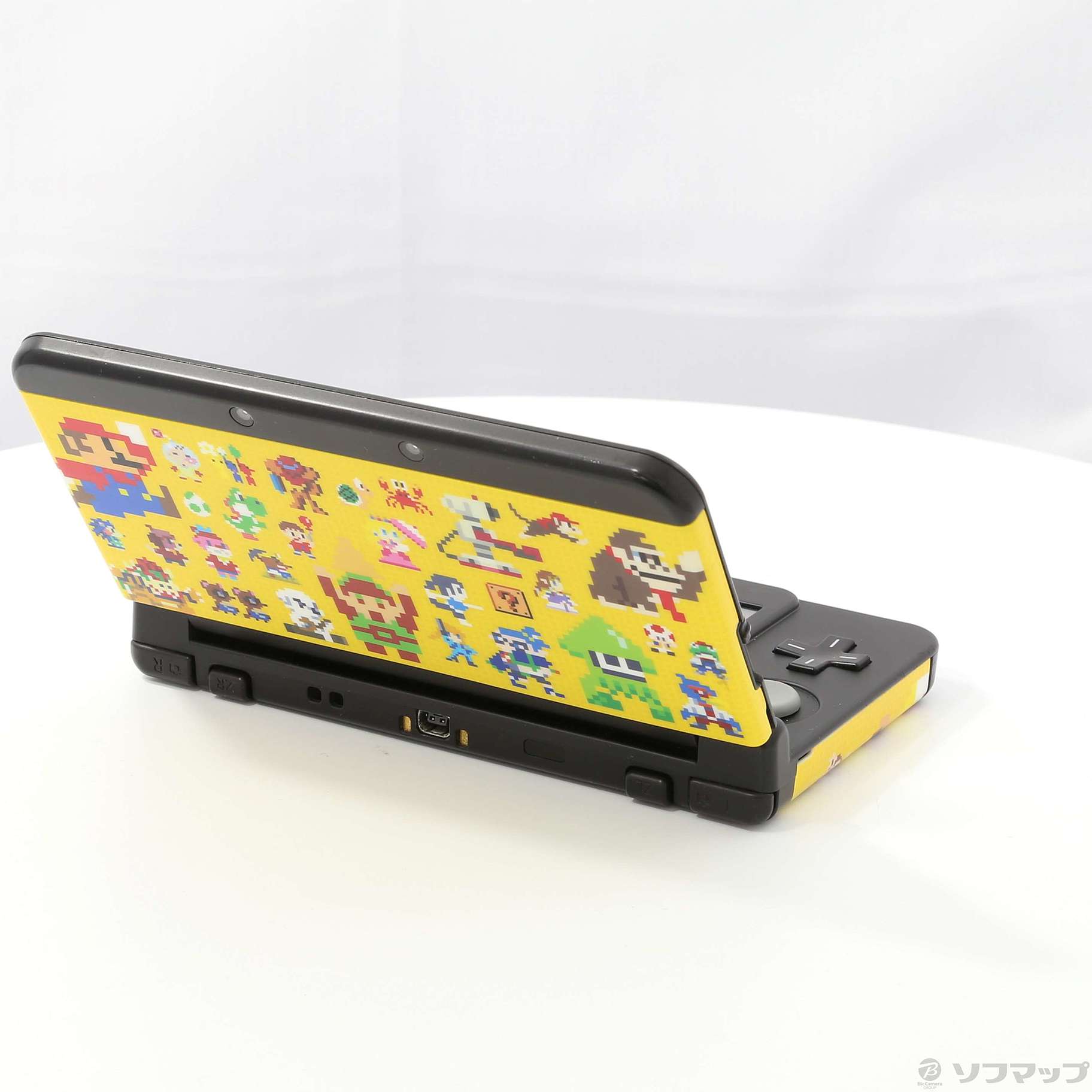 New ニンテンドー 3DS ブラック　マリオプレート