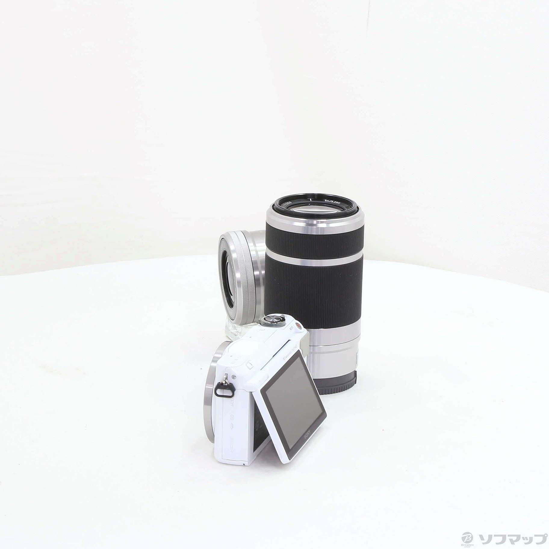 中古】α NEX-3NY ダブルズームレンズキット (E PZ16-50mm／E55-210mm