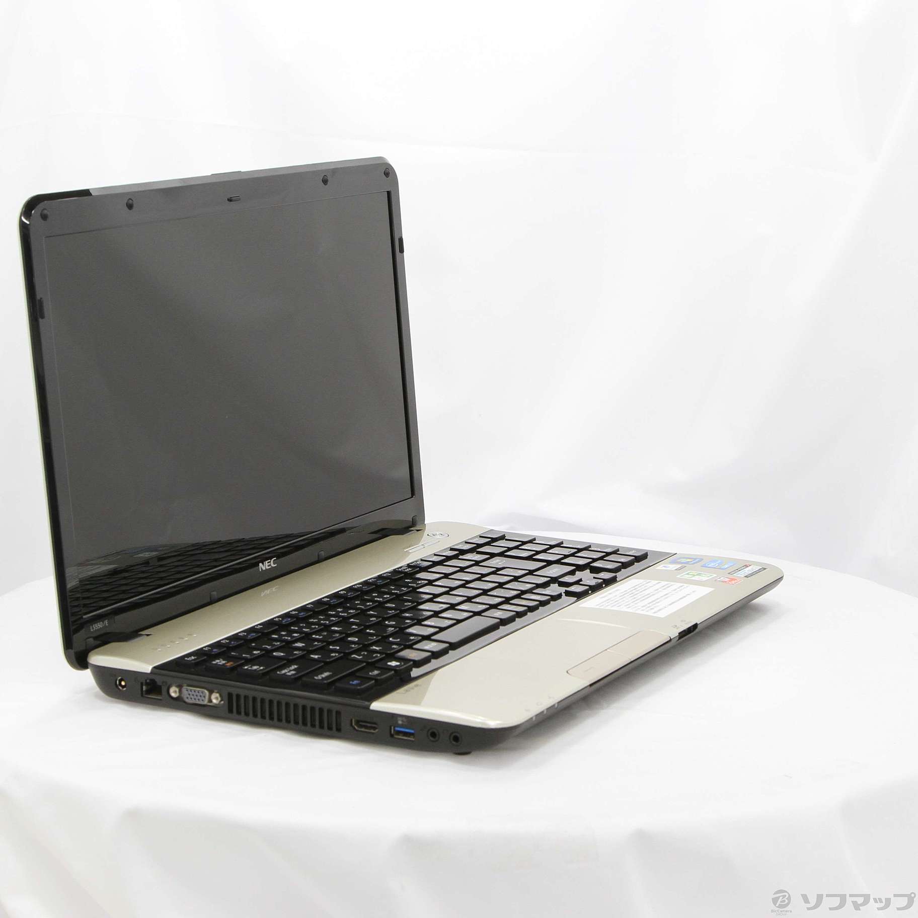 NEC ノートパソコン LaVie S PC-LS550LS6G/中古特価良品