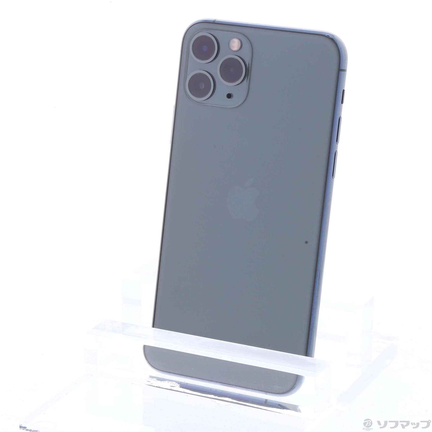 中古】iPhone11 Pro 64GB ミッドナイトグリーン MWC62J／A SIMフリー