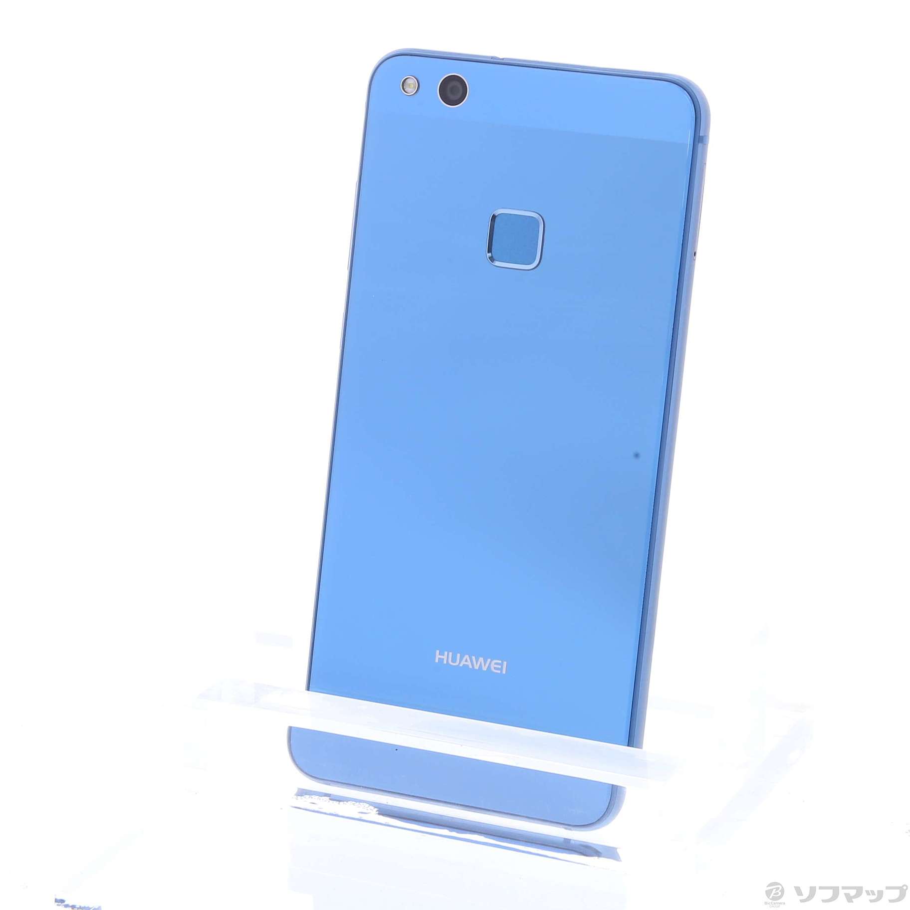 中古】HUAWEI P10 lite 32GB サファイアブルー WAS-LX2J SIMフリー