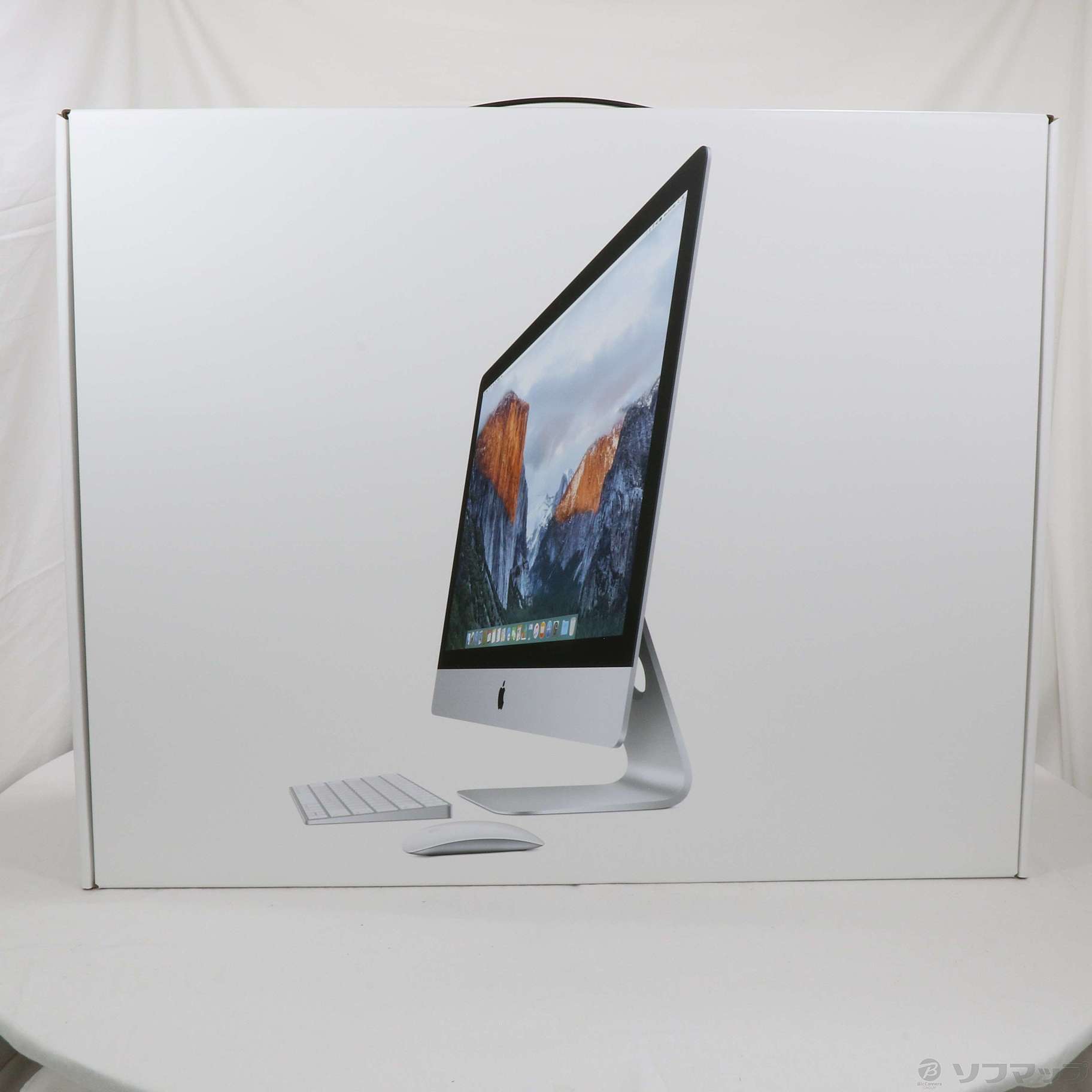 iMac 27-inch Late 2015 MK482J／A Core_i5 3.3GHz 8GB SSD128GB／HDD2TB 〔10.11  ElCapitan〕