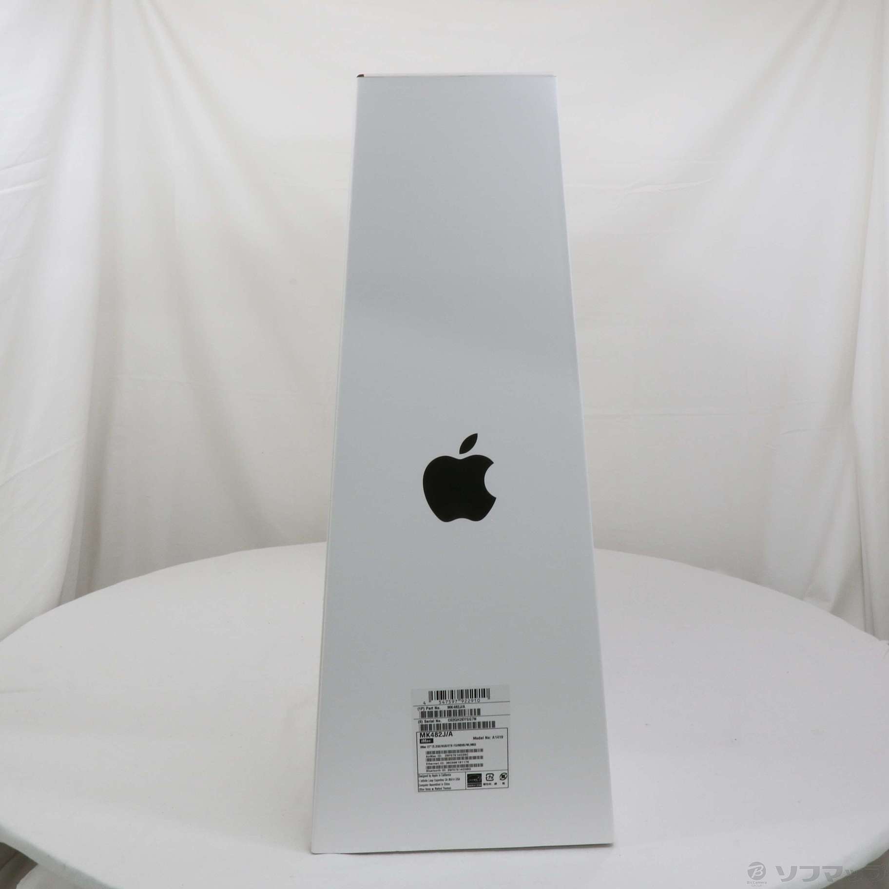 中古】iMac 27-inch Late 2015 MK482J／A Core_i5 3.3GHz 8GB SSD128GB
