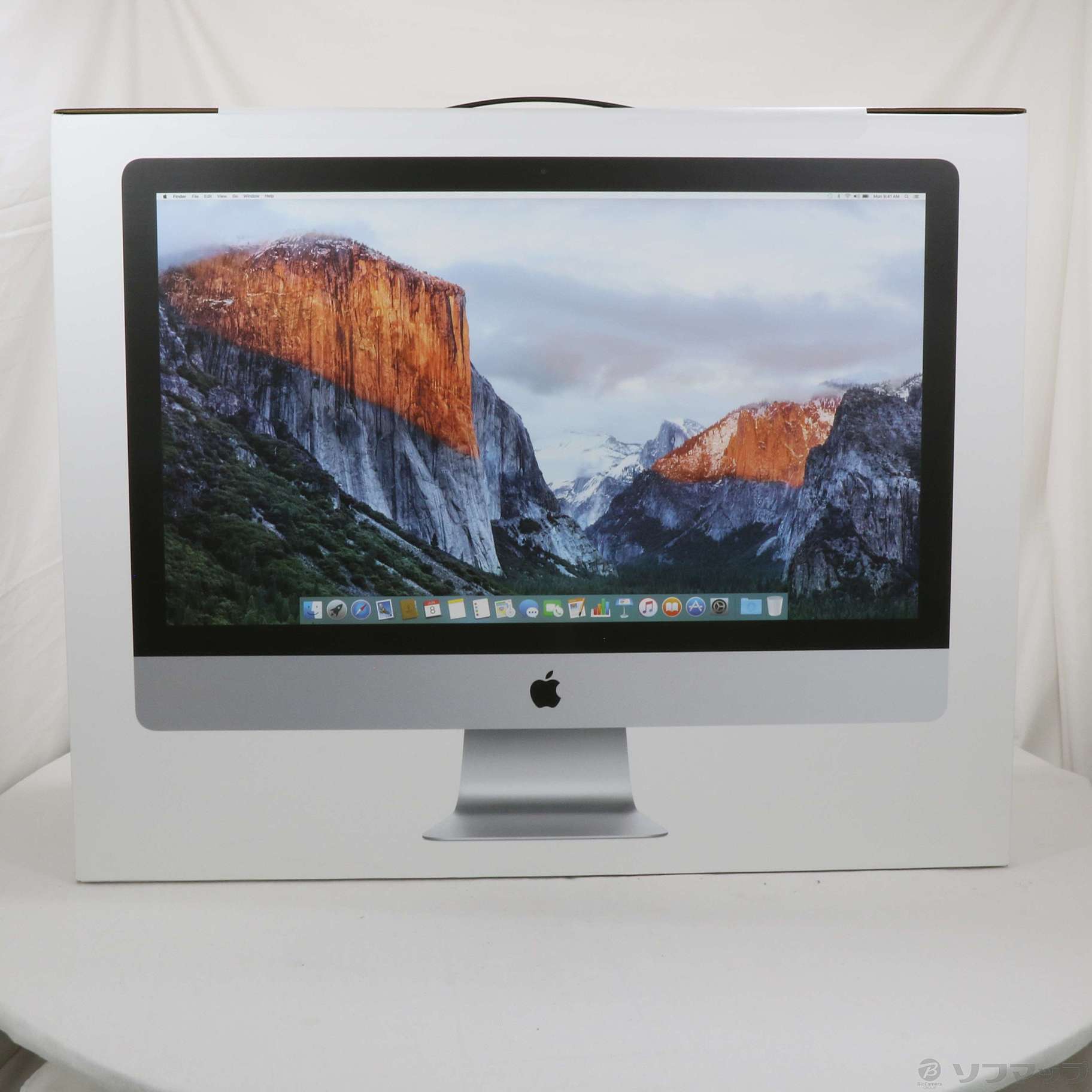 中古】iMac 27-inch Late 2015 MK482J／A Core_i5 3.3GHz 8GB SSD128GB