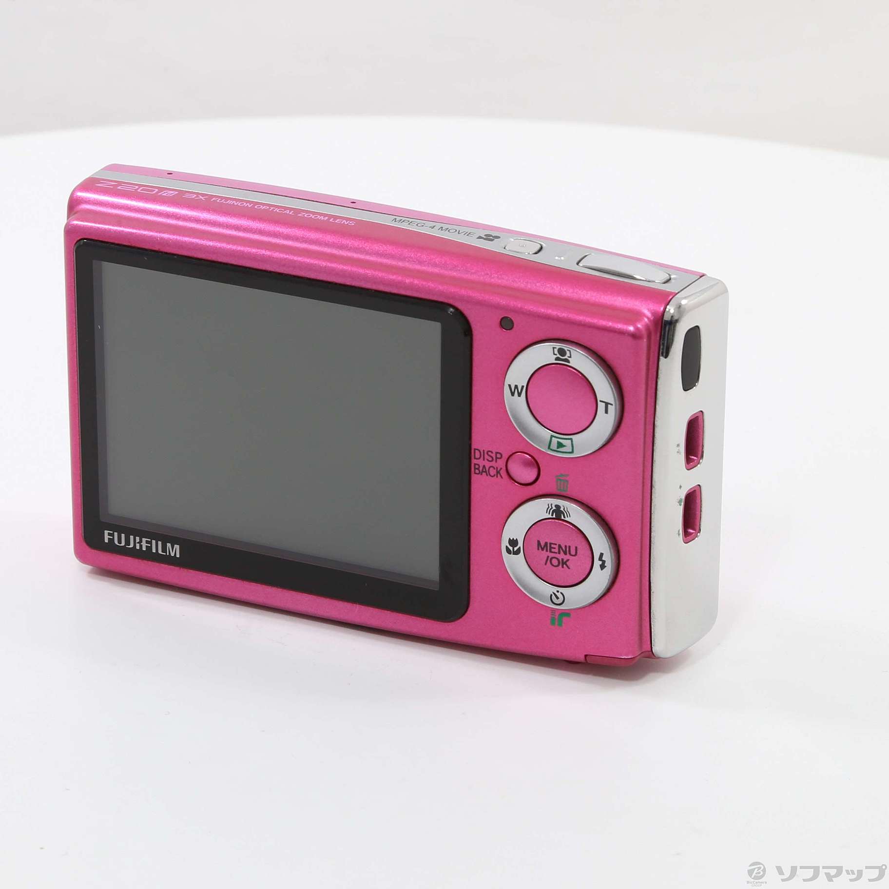 中古】FinePix Z20fd (P) (1000万画素／3倍ズーム／ピンク