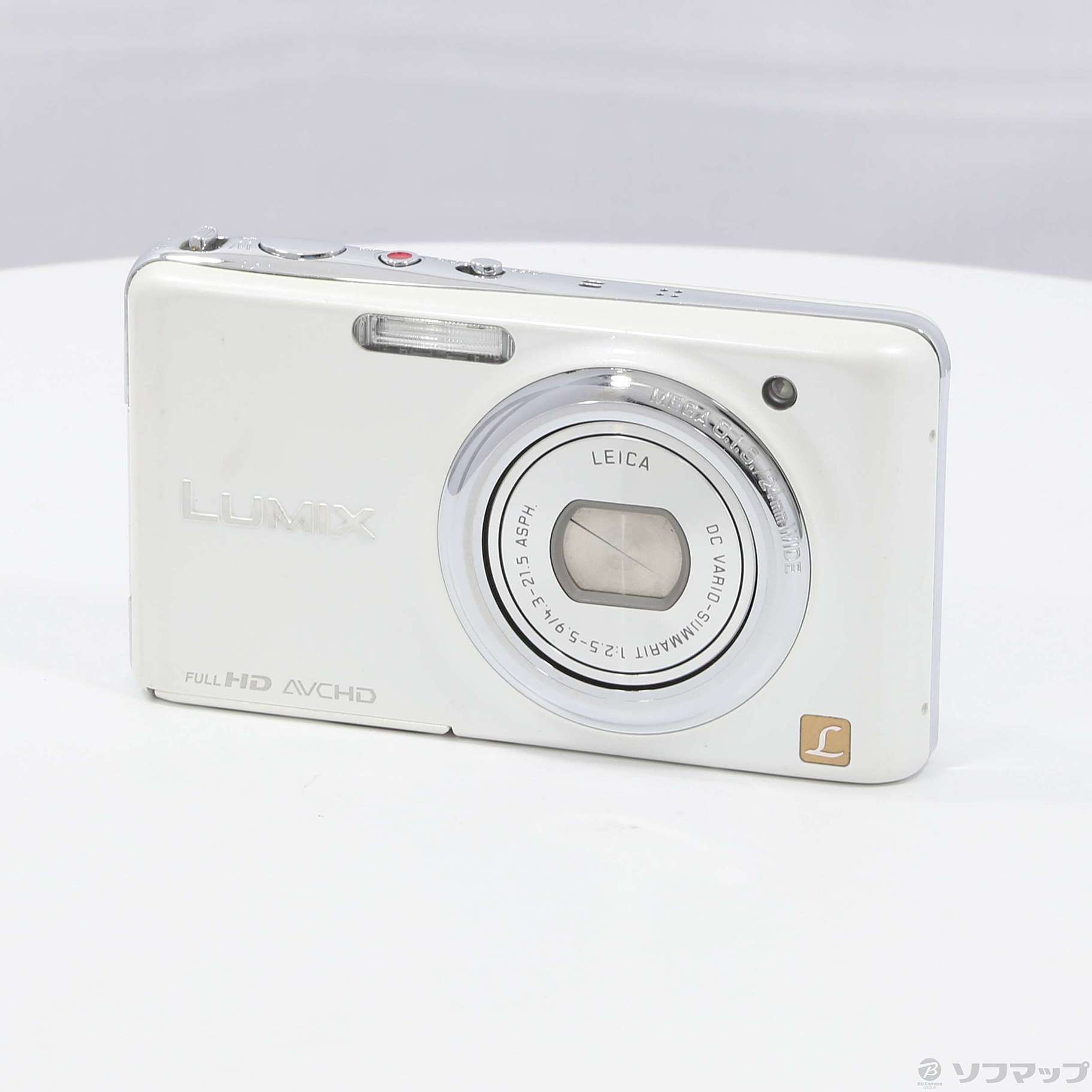 即日発送】 FX LUMIX Panasonic DMC-FX77-W 白 デジタルカメラ 