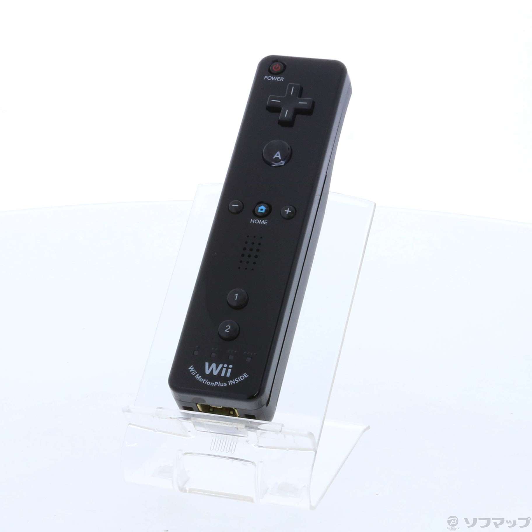 中古 Wiiリモコンプラス クロ Rvl A Wrka Wii Wiiu リコレ ソフマップの中古通販サイト